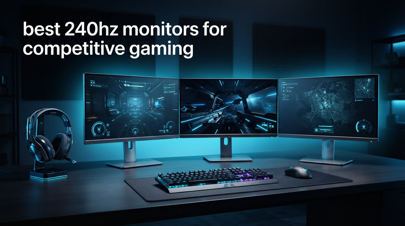 best 240hz monitors for competitive gaming