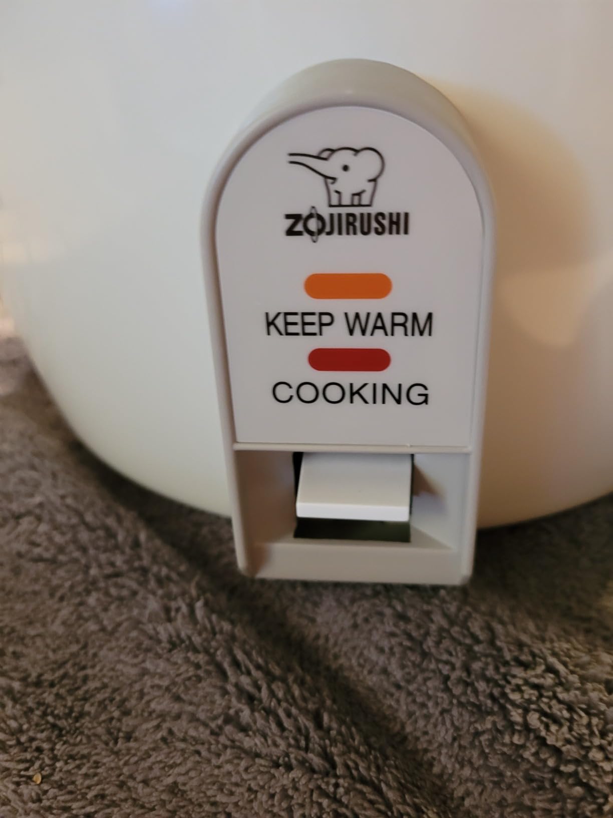 Zojirushi 3 Cup Rice Cooker/Steamer ( White) customer photo 2