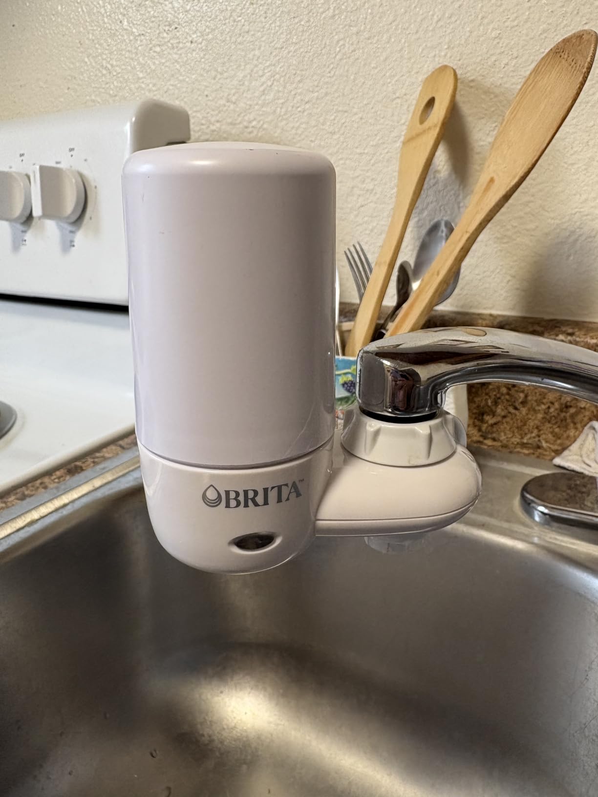 Brita Elite Advanced White Faucet Water Filter System, 1 Filter customer photo 2