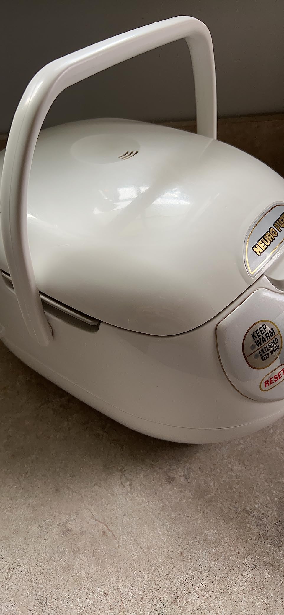 Zojirushi Ns ZCC10 Neuro Fuzzy Rice Cooker and Warmer (White) customer photo 1