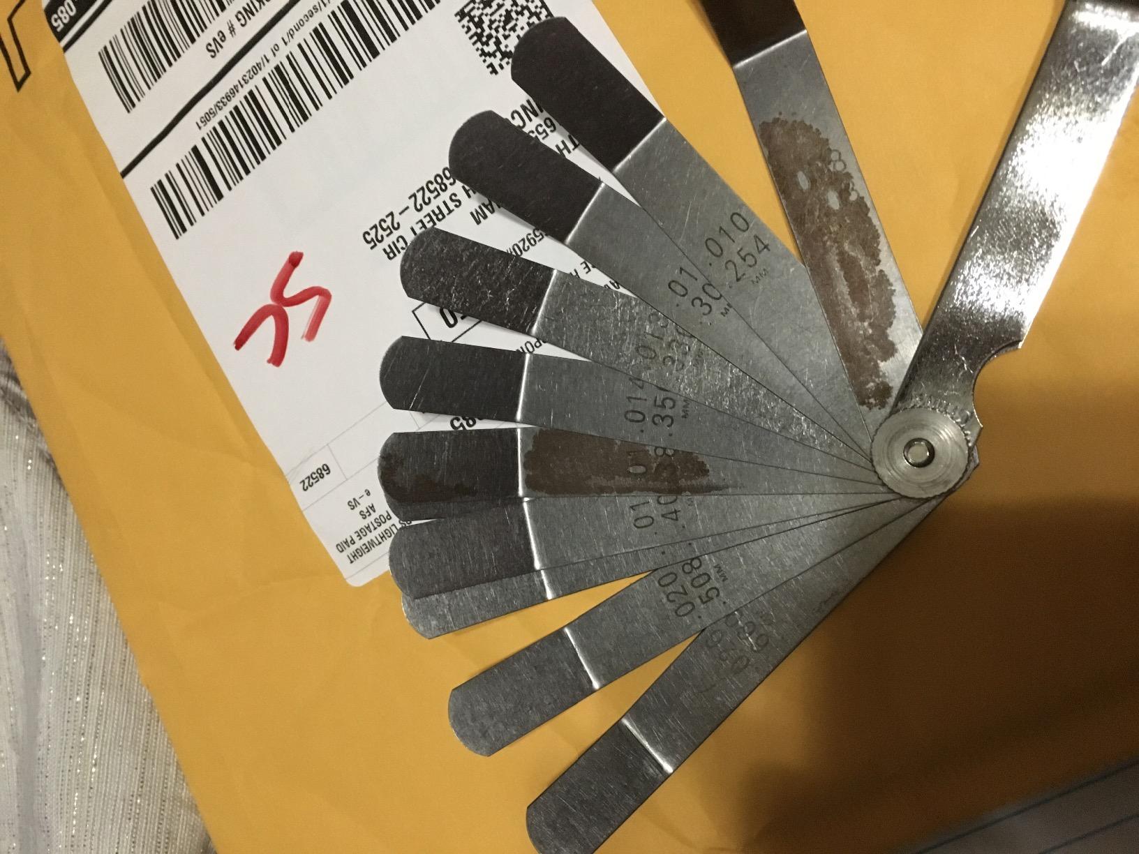 Lisle 68050 Valve Feeler Gauge customer photo 2