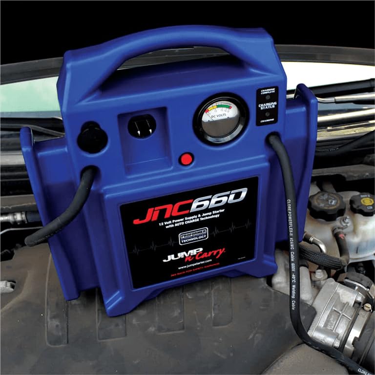 Clore Automotive Jump-N-Carry JNC660 1700 Peak Amp 12 Volt Jump Starter, Blue customer photo 1