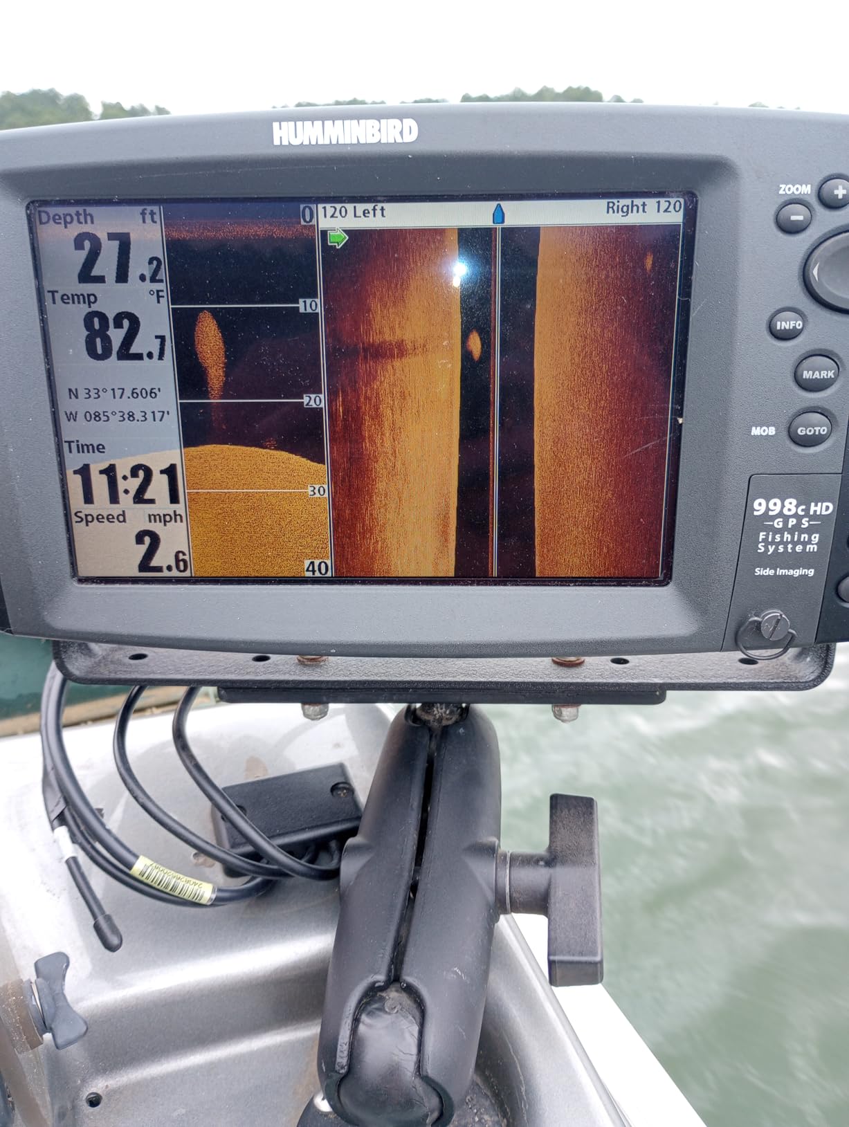 Humminbird Transom Transducer – XHS 9 HDSI 180 T customer photo 1