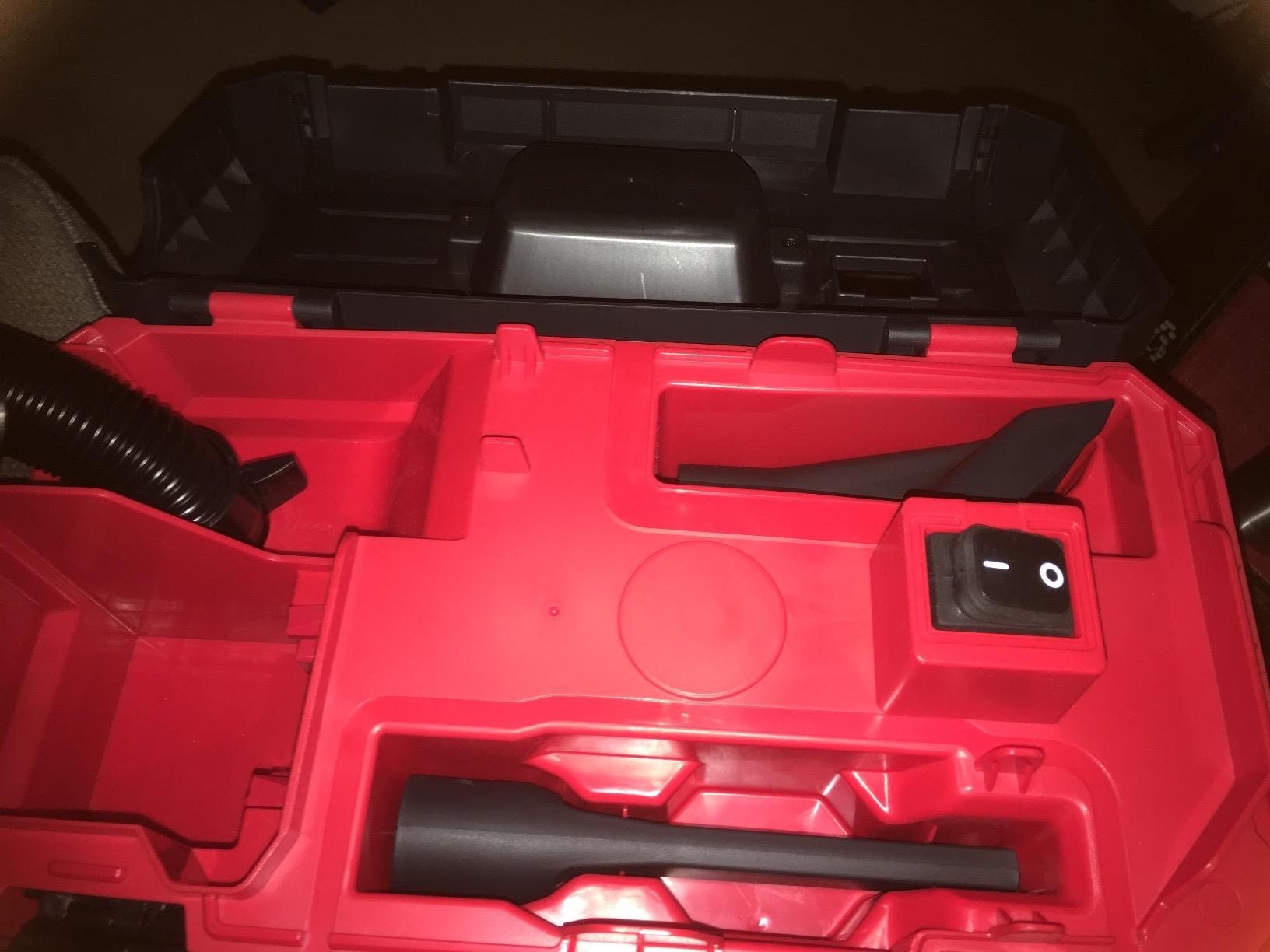 Milwaukee 0880-20 18-Volt Cordless Wet/Dry Vacuum, Red customer photo 1