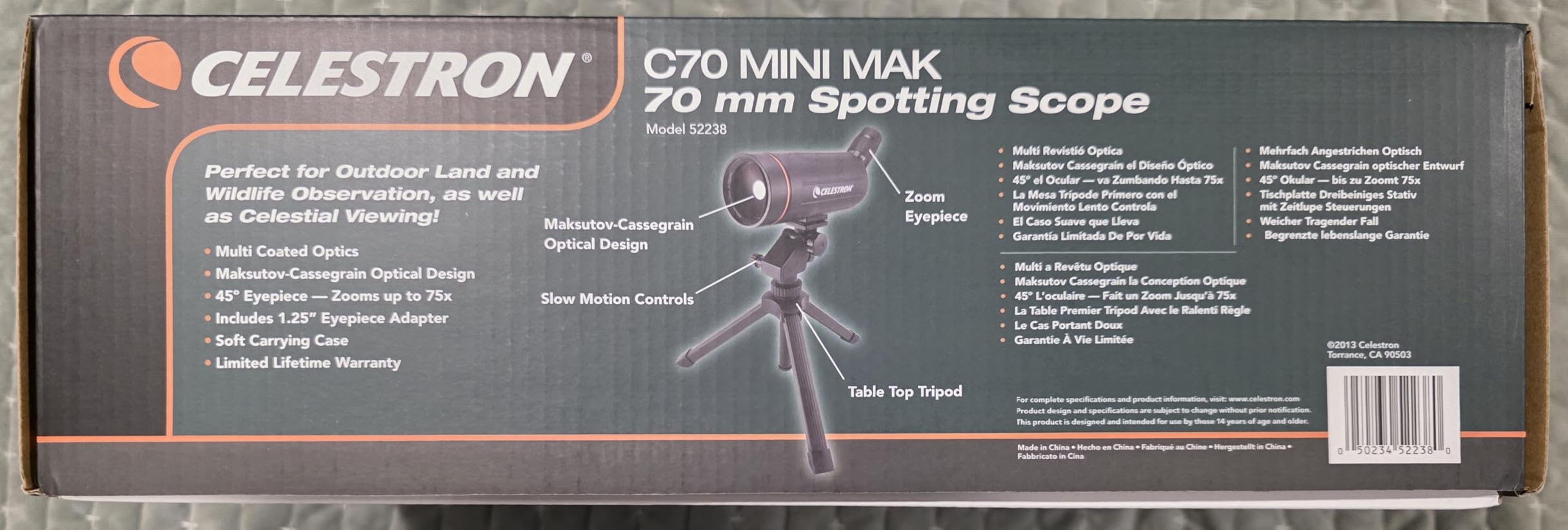 Celestron C70 Mini Maksutov Spotting Scope for Birding, Wildlife customer photo 1