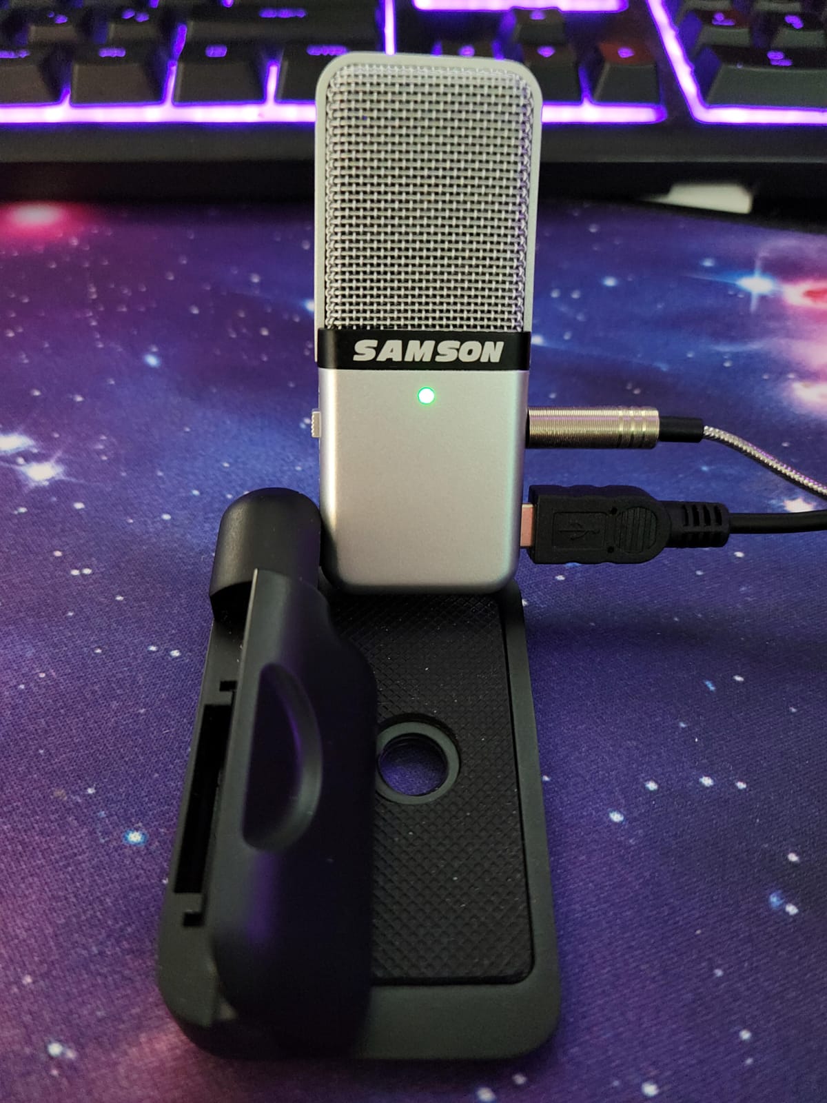Samson Go Mic Portable USB Condenser Microphone for Video Conferencing customer photo 1
