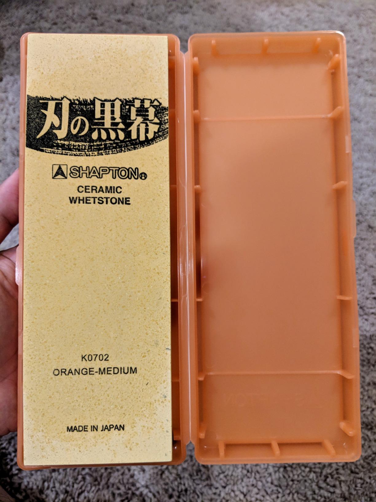 Shapton K0702 Blade, #1000, Medium, Orange customer photo 2