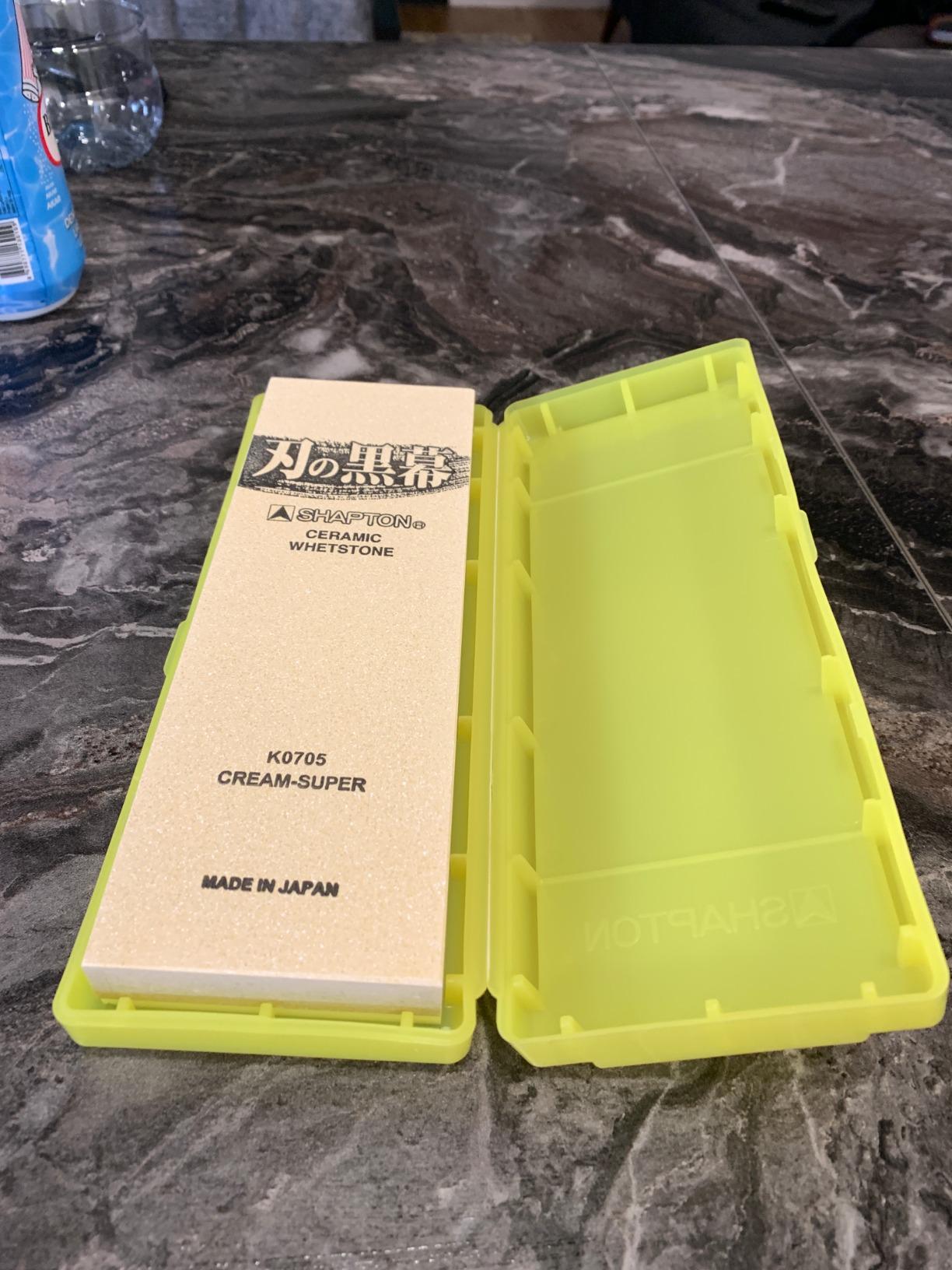 Shapton K0710 Melon 8000 Blade Finishing customer photo 2