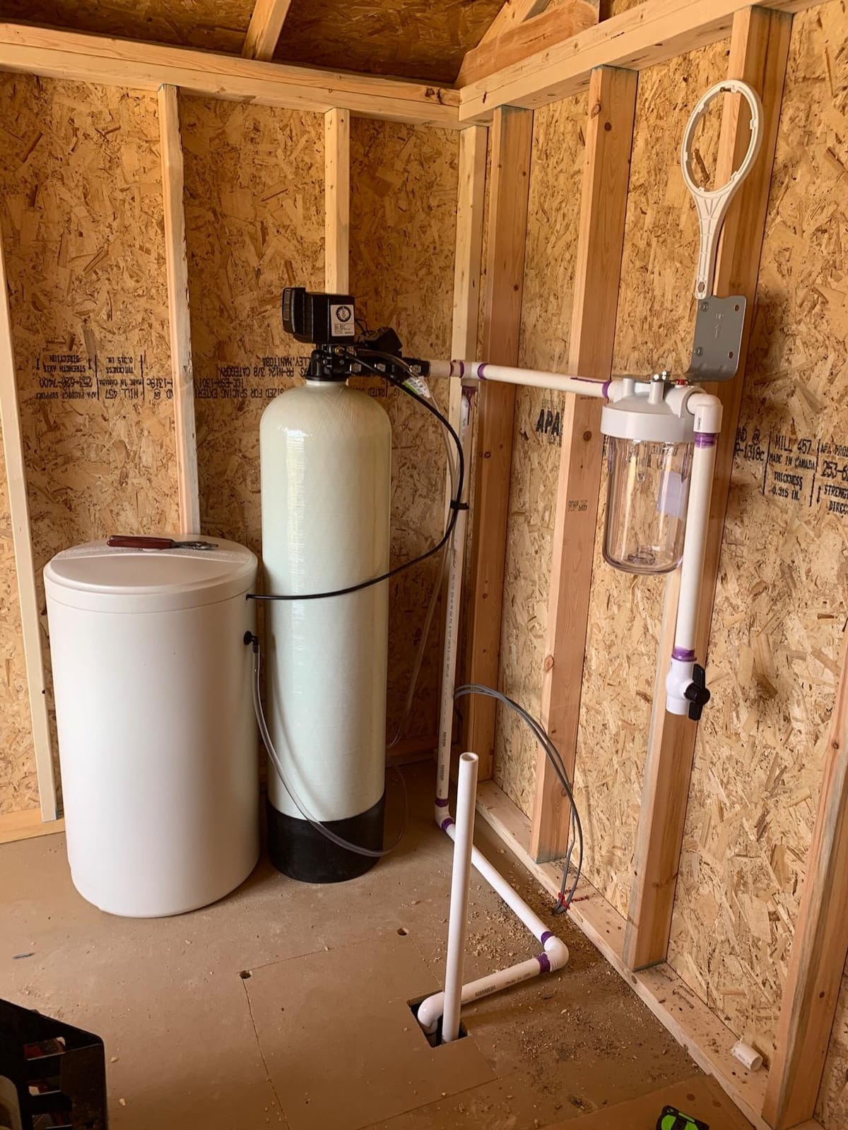 AFWFilters Iron Pro 2 Combination Water Softener Iron Filter Fleck 5600SXT Digital Metered Valve 64,000 Grain - High Flow for Whole House Use - Removes Hardness, Iron, Manganese, Sediment, Rust customer photo 2