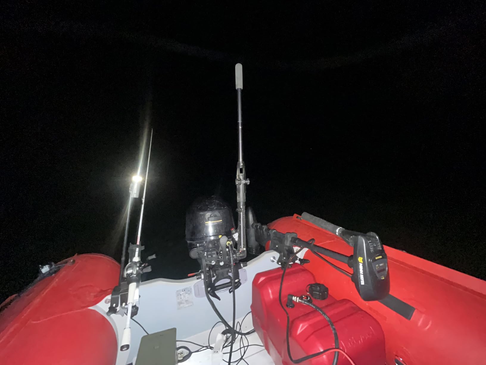 Minn Kota Traxxis Transom-Mount Electric Trolling Motor – 55 Lb. Thrust, 42 in. Shaft, Freshwater customer photo 1