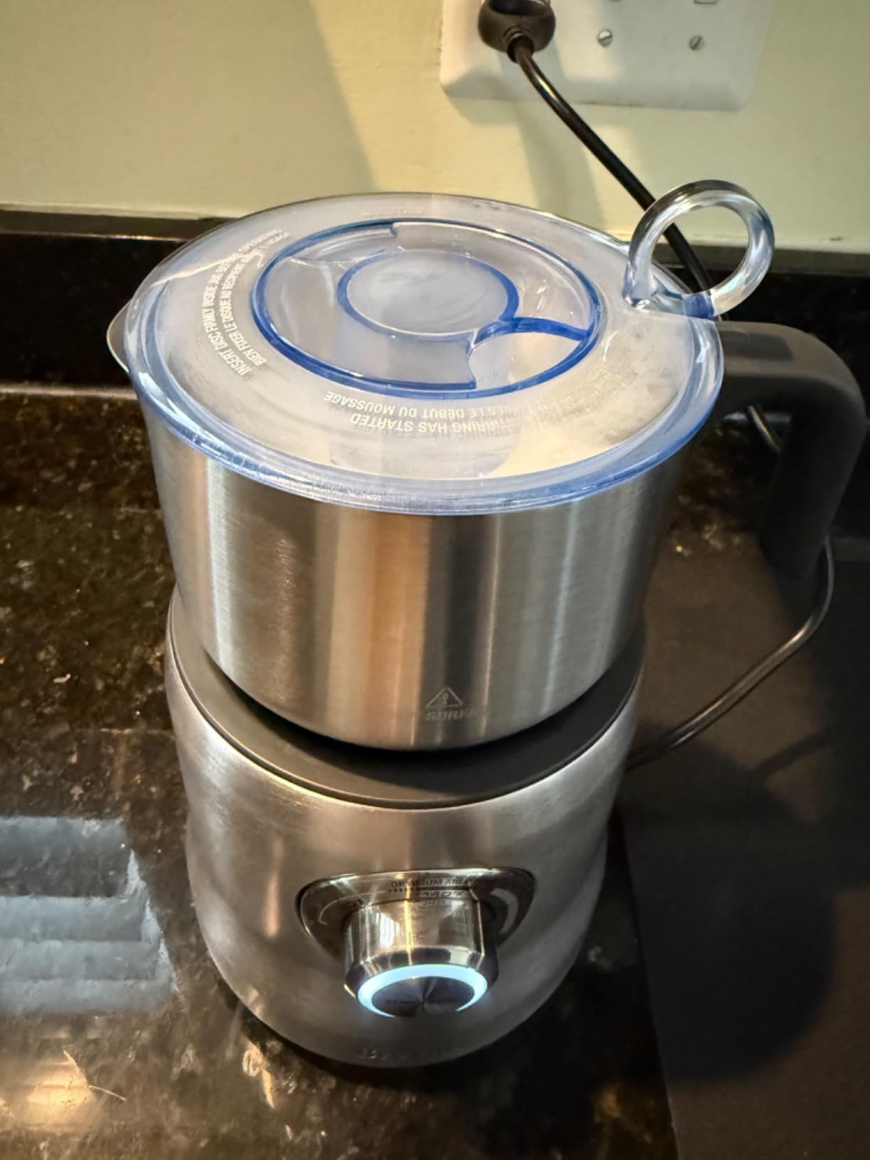 Breville BMF600XL Milk Café Frothe, Brushed Stainless Steel customer photo 2