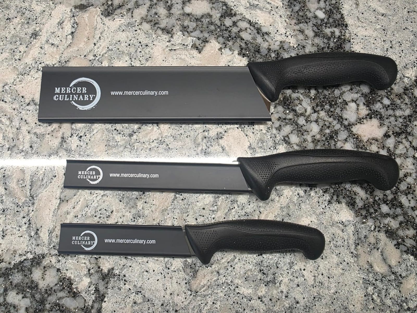 Mercer Culinary Knife Guard, 8 Inch x 2 Inch,Black customer photo 2