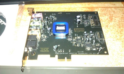 Creative Sound Blaster Recon3D THX PCIE Sound Card SB1350 customer photo 2