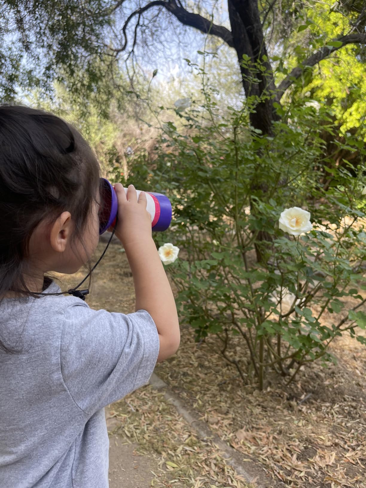 Educational Insights GeoSafari Kidnoculars - Toy Binoculars for Kids, Outdoor Toys for Kids Ages 4-8, Toddler Camping and Nature Toys, Lightweight Binoculars with Neck Strap, Bird Watching Gear customer photo 1