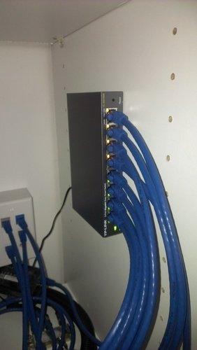 TP-Link 8 Port Gigabit Switch | Easy Smart Managed | Plug & Play | Desktop/Wall-Mount | Sturdy Metal w/ Shielded Ports | Support QoS, Vlan, IGMP and LAG (TL-SG108E) customer photo 1