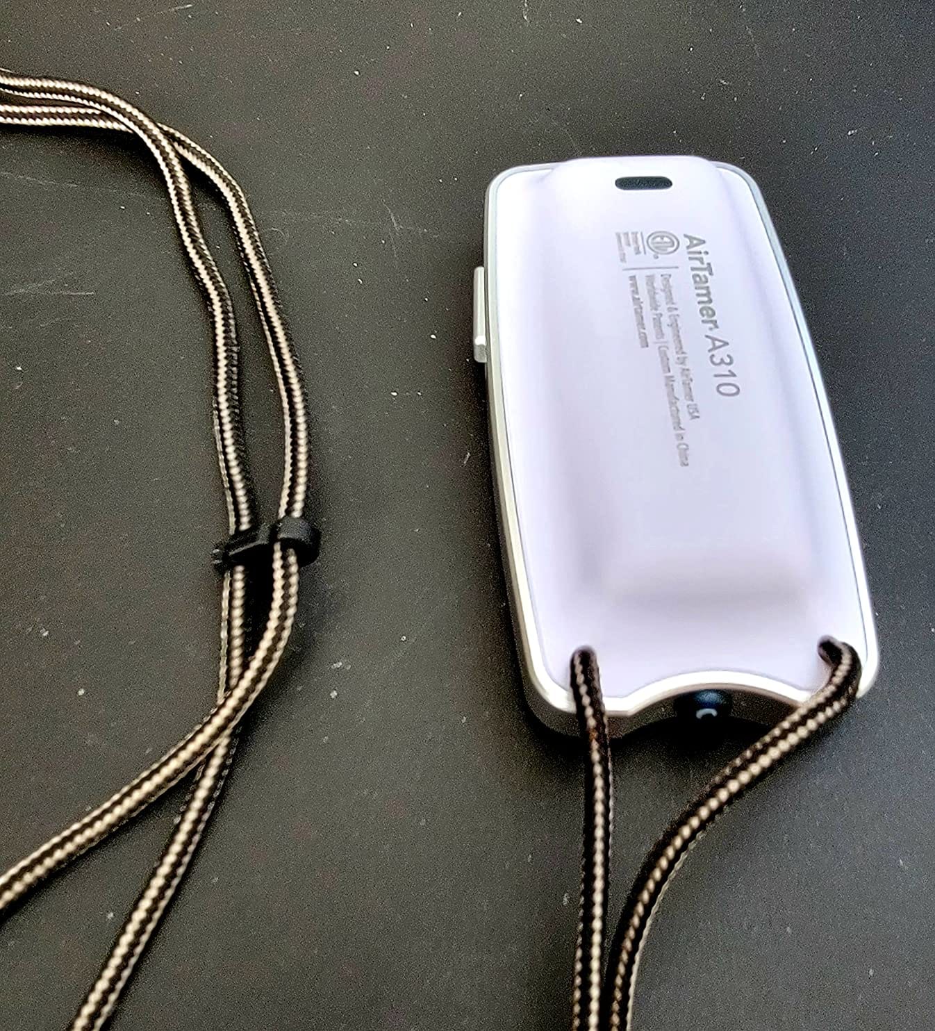 AirTamer A310 Personal Air Purifier Necklace customer photo 2