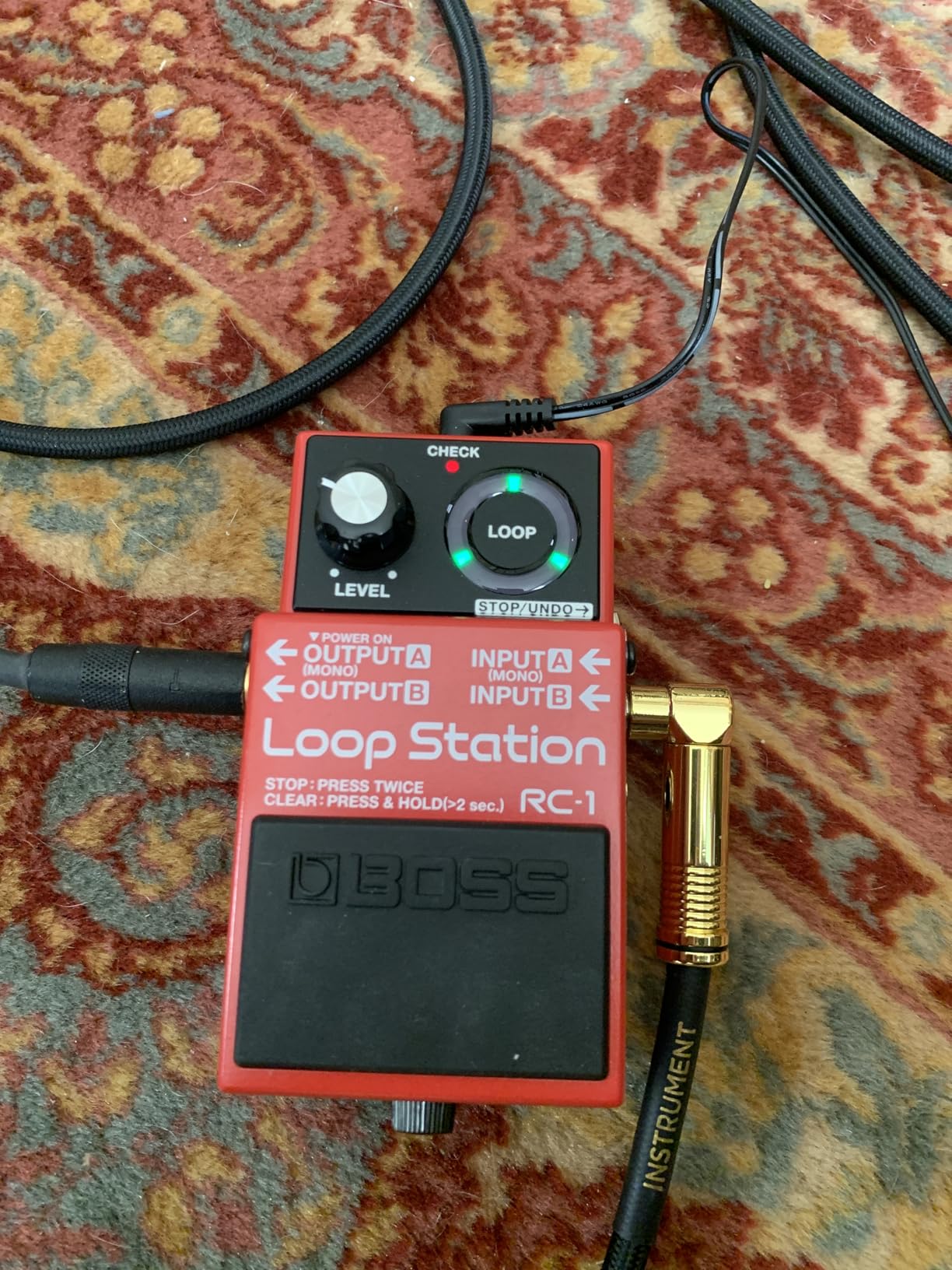 BOSS RC-1 Loop Station Pedal customer photo 1