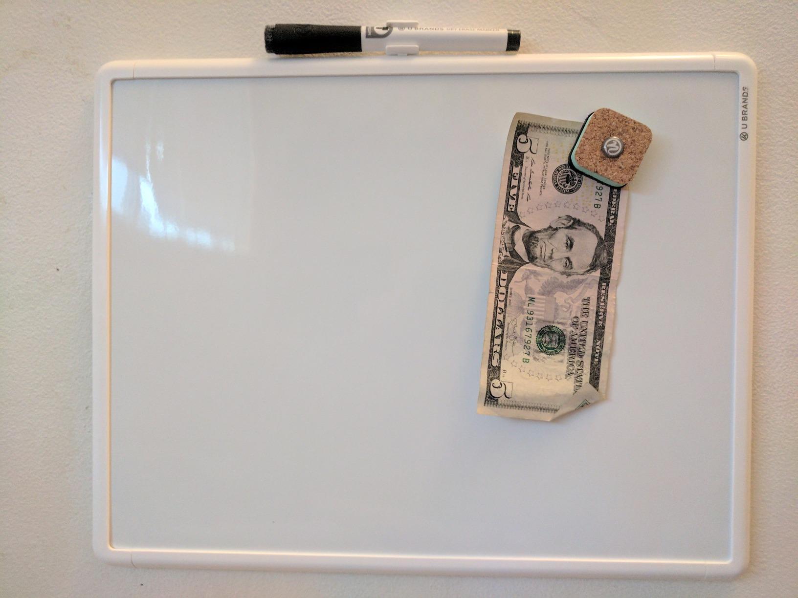 U Brands Contempo Magnetic Small Whiteboard, 11