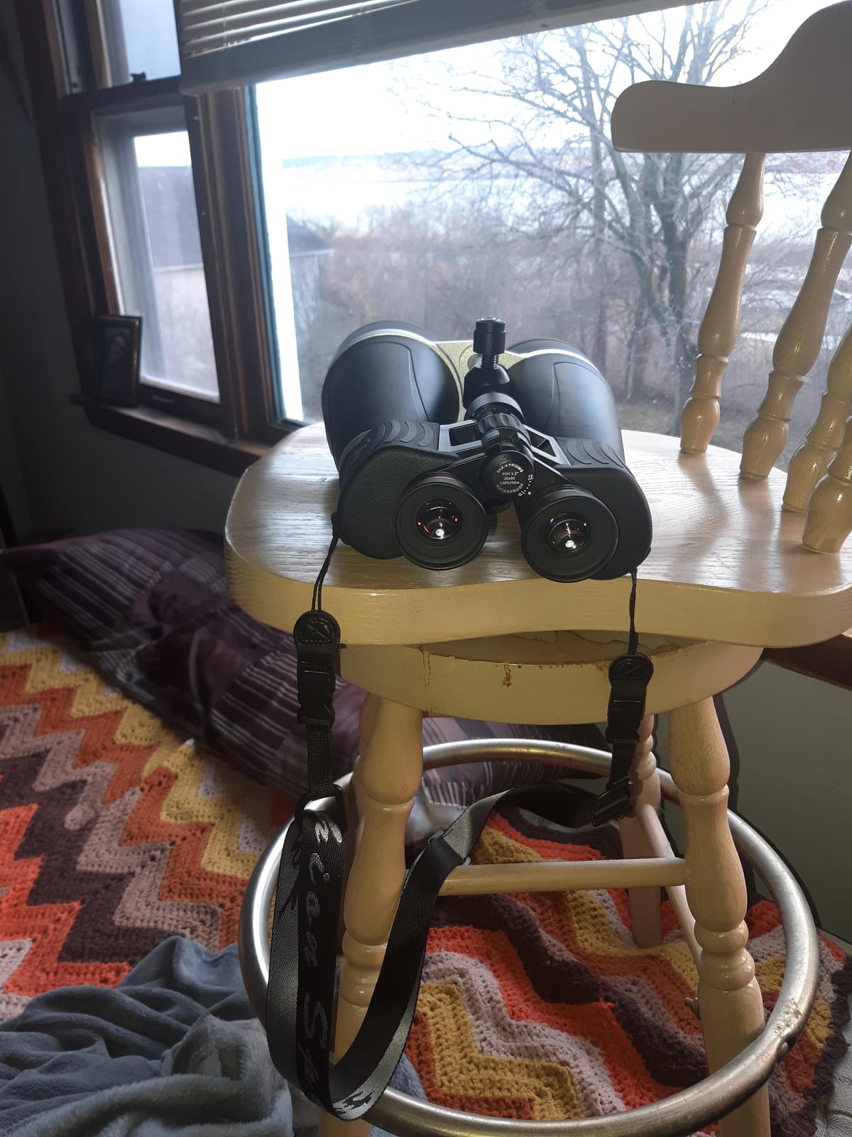 Celestron SkyMaster Pro 20x80 Astronomy Binoculars for Long-Range Viewing | Large 80mm Objectives, XLT Fully Multi-Coated Optics, Waterproof & Fogproof, Rubber Armored, Tripod Adapter Included customer photo 1