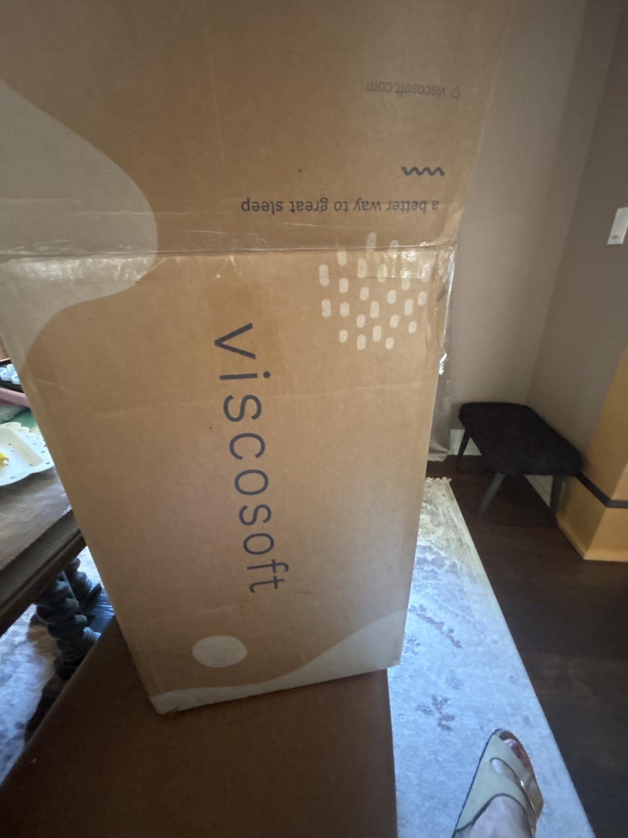 Viscosoft 3 Inch Memory Foam Mattress Topper Queen - Pain & Pressure Relief customer photo 1