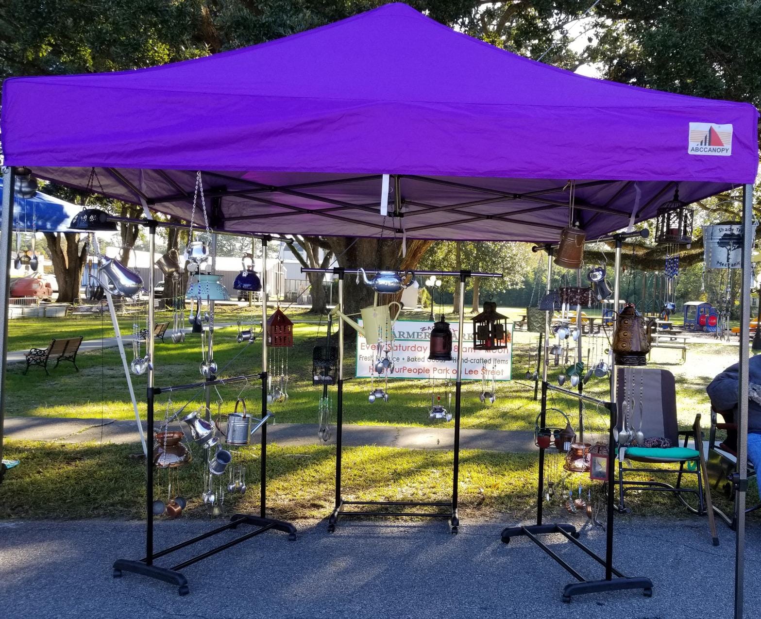 ABCCANOPY Patio Pop Up Canopy Tent 10x20 Commercial-Series(Black) customer photo 2