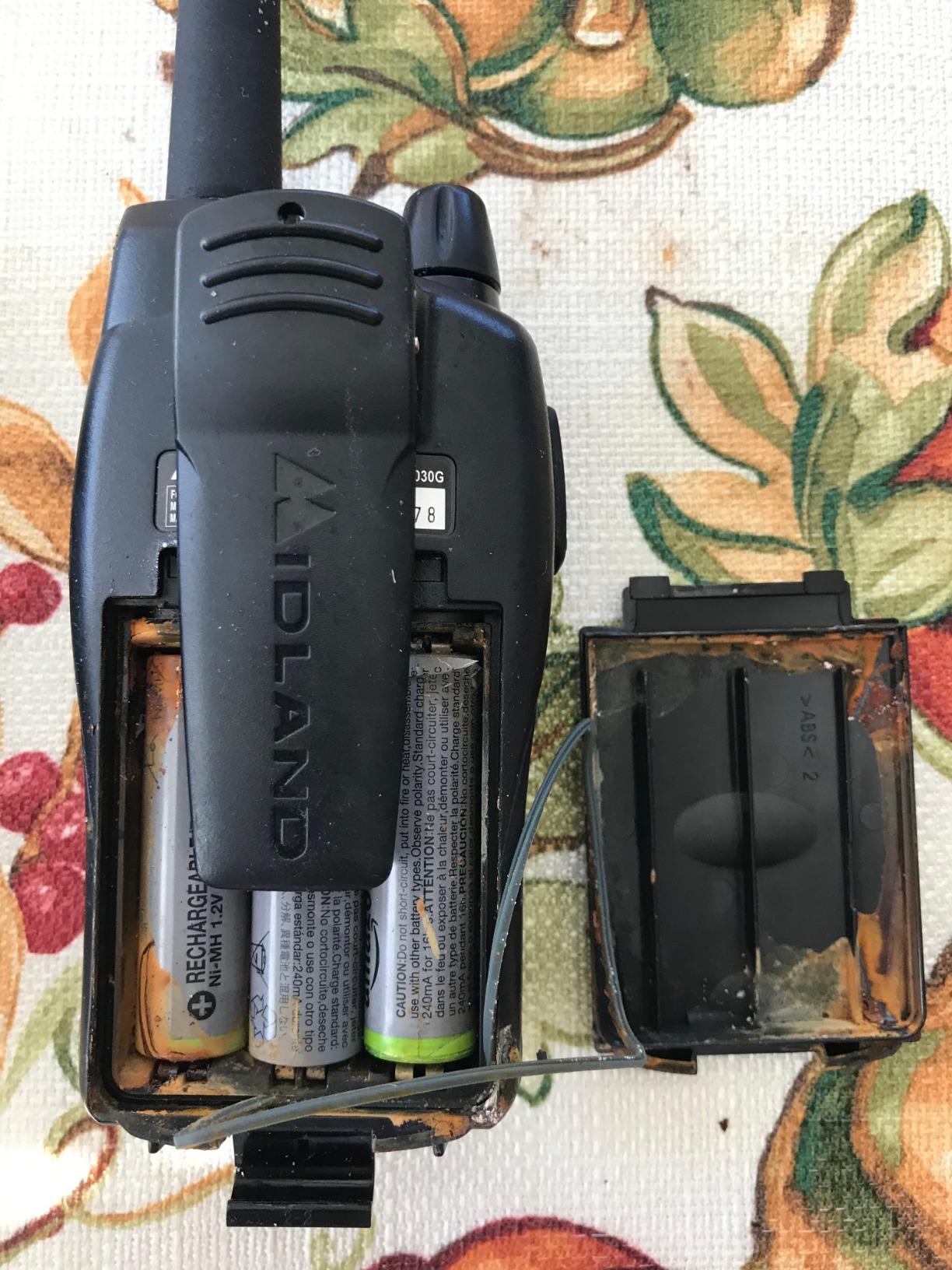 Midland GXT1030VP4 GMRS Two-Way Radio (50-Channel, Long Range, 142 Privacy Codes, SOS, NOAA, Rechargeable Nickel Battery, Black/Yellow, 2-Pack) customer photo 1