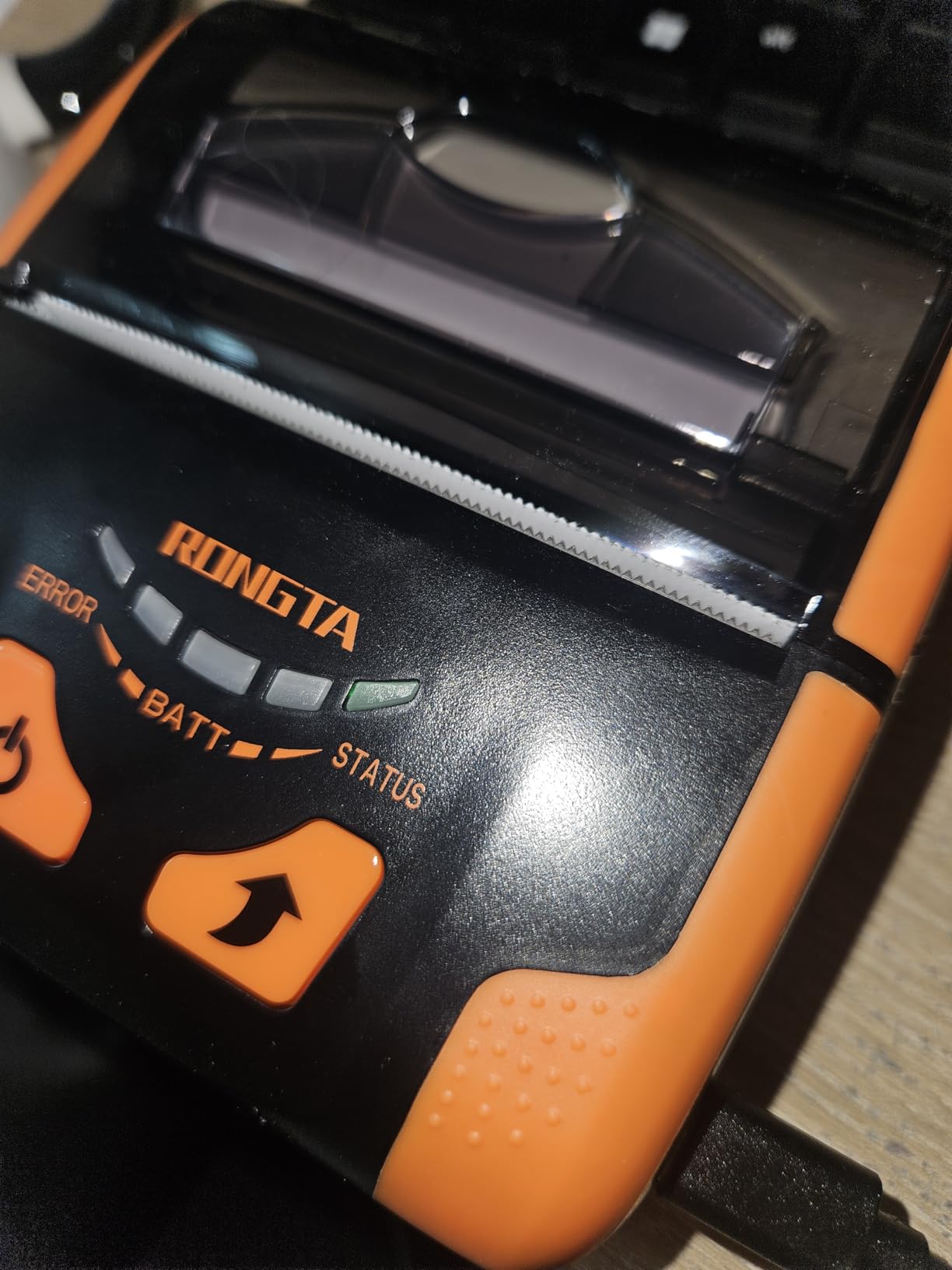 Rongta Portable 80mm POS Printer, Mobile Thermal Receipts Printer, USB&Bluetooth Connection, Compatible with Android Phone, Do Not Square/Ipad/Computer/Android Tablet(RPP300) customer photo 1