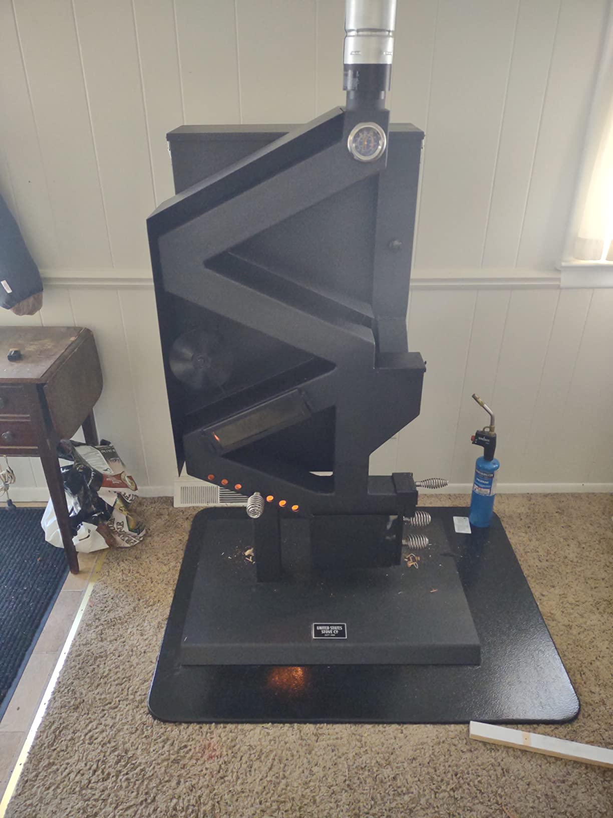 US Stove GW1949 Wiseway Non-Electric Pellet Stove customer photo 2