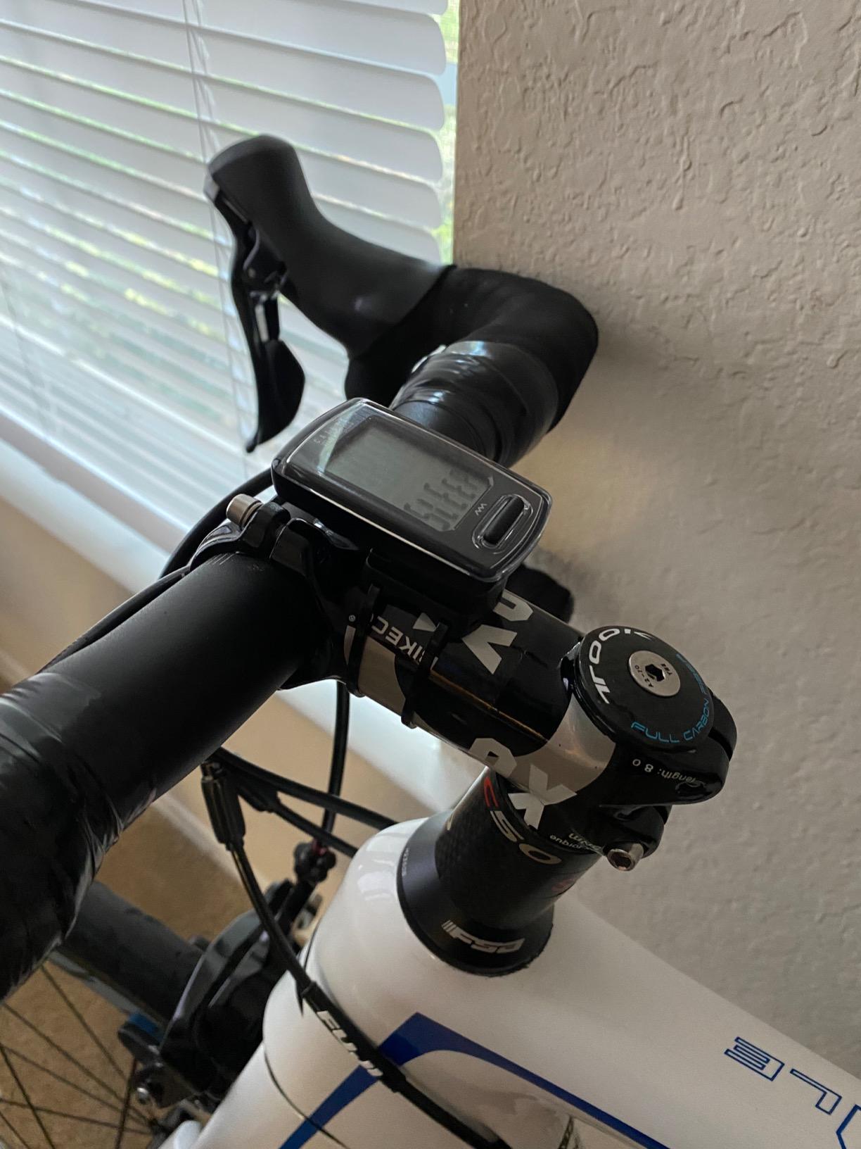 CATEYE Velo Wireless Bike Computer | Calorie Tracking, Auto Start/Stop, Programmable Odometer, Waterproof IPX8, Secure Zip-Tie Mount customer photo 2