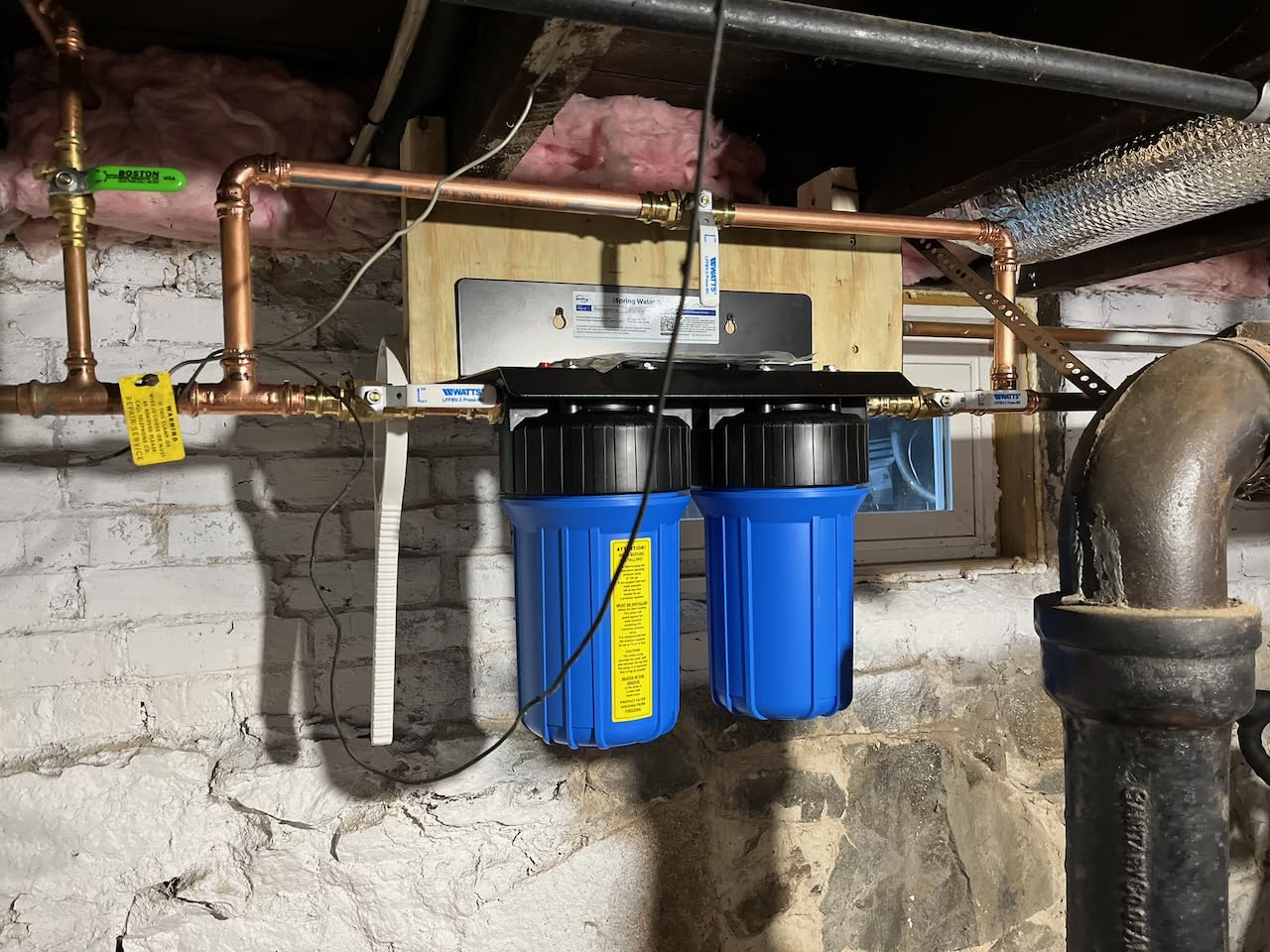iSpring WGB21B 2-Stage Whole House Water Filtration System, 50000 Gallons customer photo 2