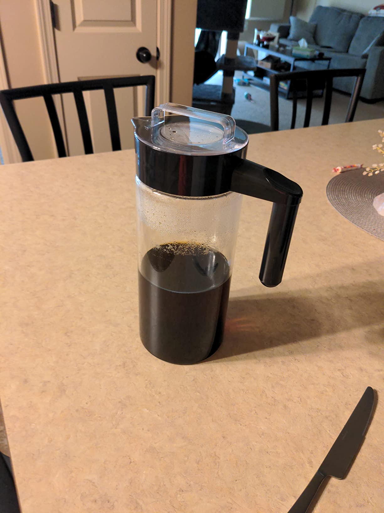 Coffee Gator Cold Brew Coffee Maker, 47oz BPA Free Airtight Leakproof Lid customer photo 2