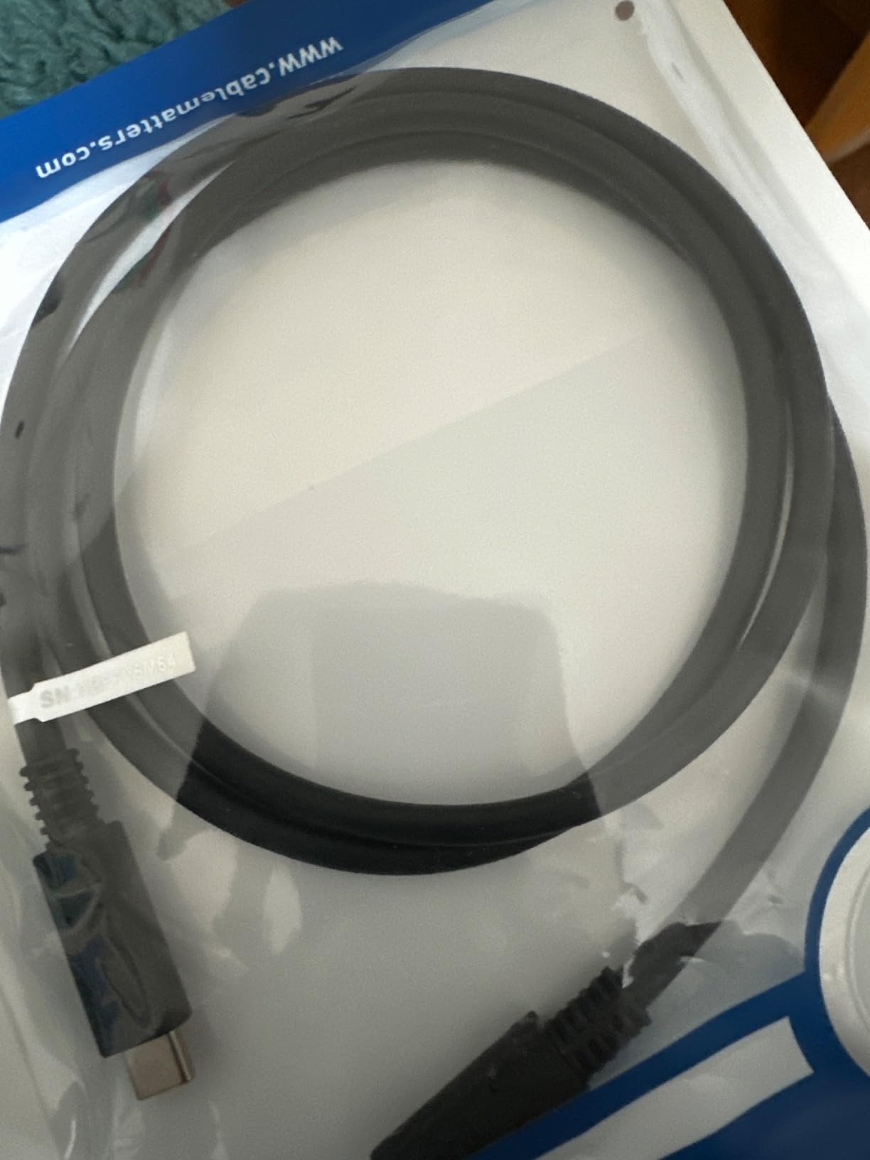 Cable Matters [USB-IF Certified] 10Gbps Gen 2 USB C Cable, 3.3ft/1m, Black customer photo 2