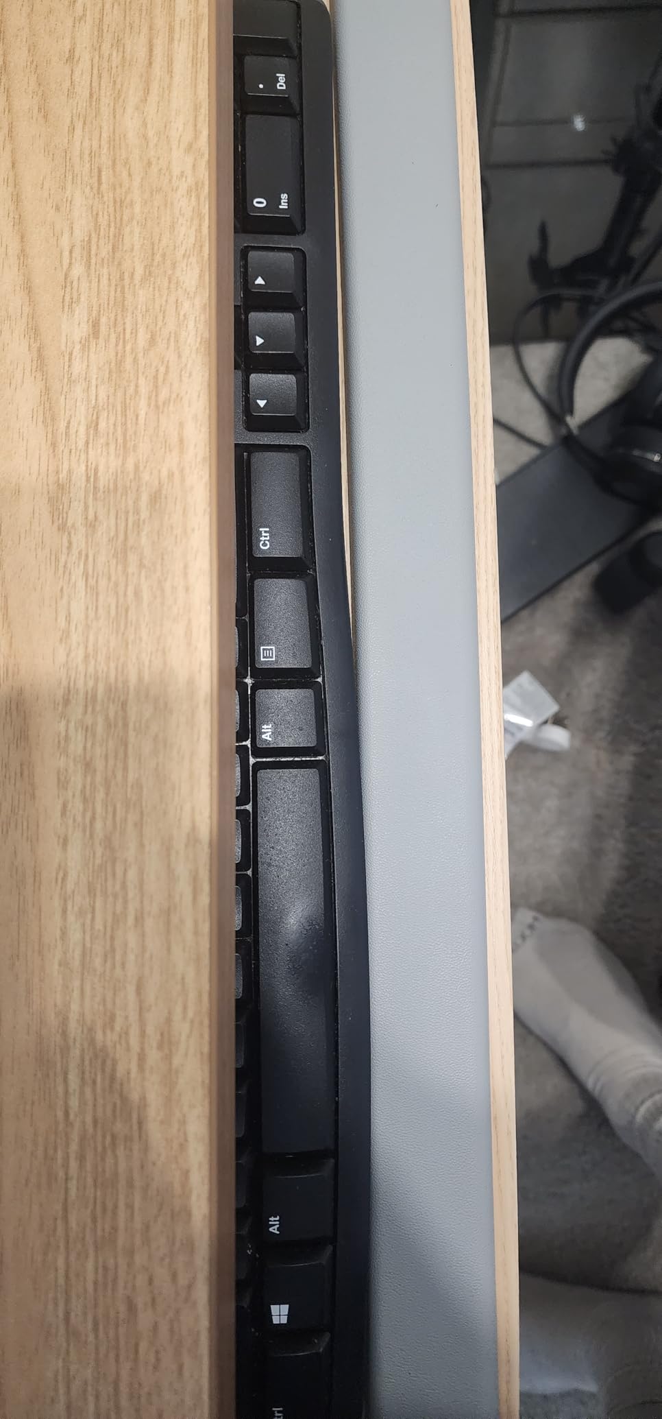 VIVO Black Under Desk 25 x 10 in Keyboard Tray, MOUNT-KB03B customer photo 2