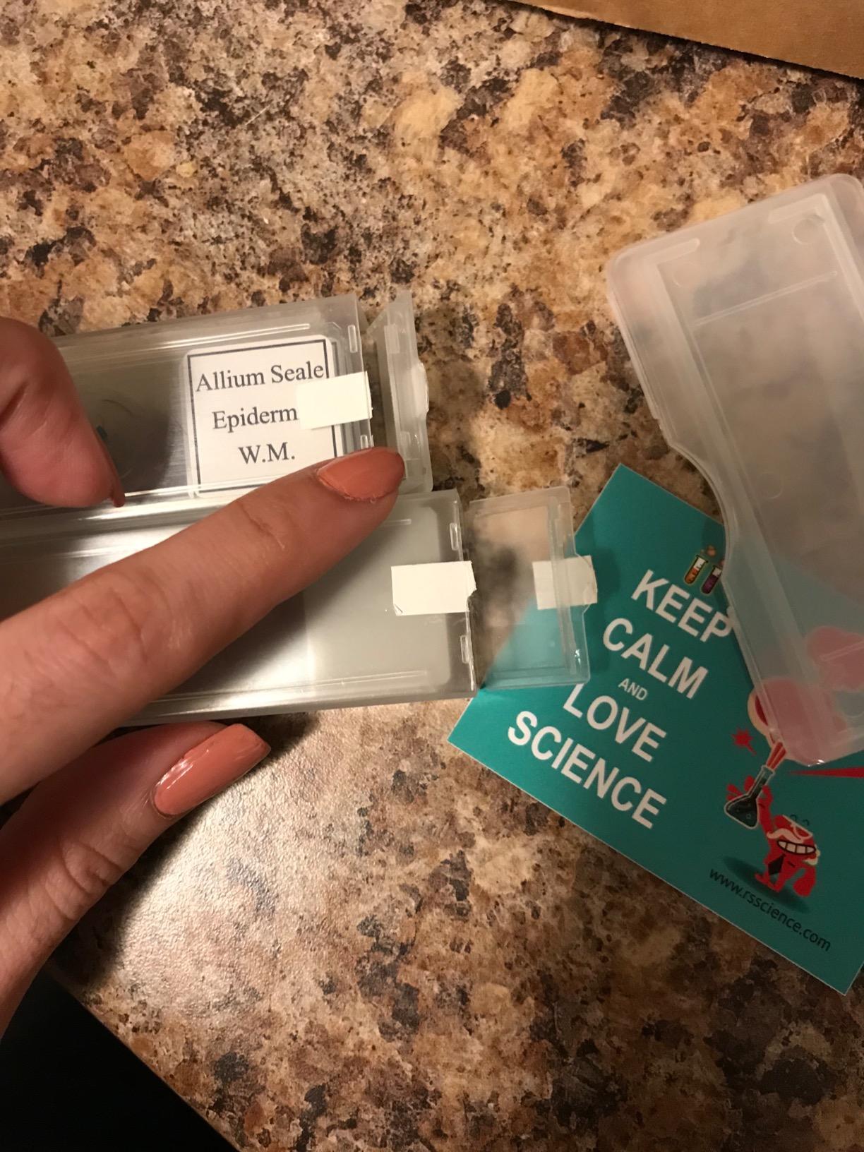 Rs' Science All-in-One Microscope Slide Preparation Kit, 40 Pieces customer photo 1