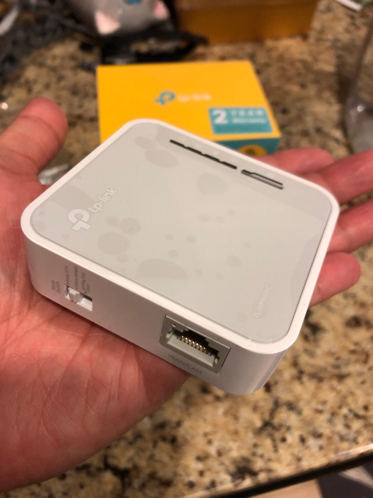 TP-Link WiFi Travel Router (WiFi 5) customer photo 2