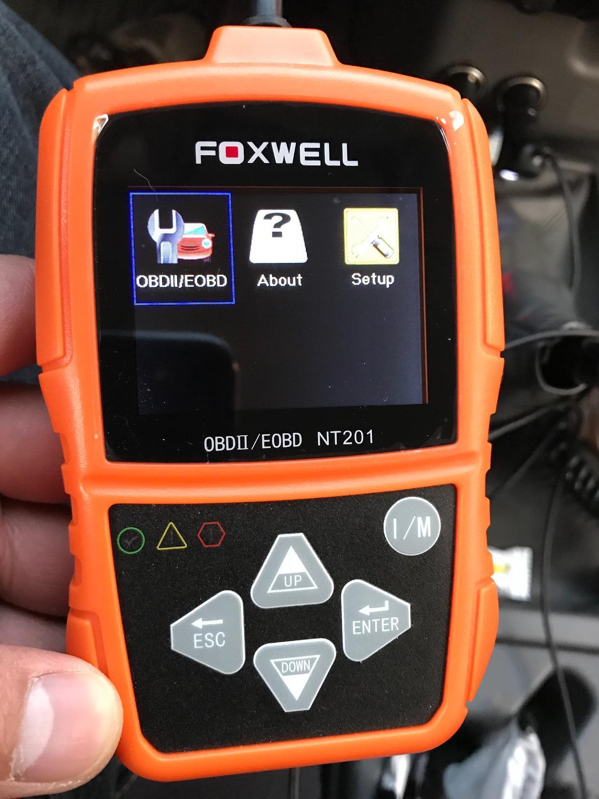 FOXWELL NT201 OBD2 Scanner Engine Code Reader for Cars and Trucks customer photo 1