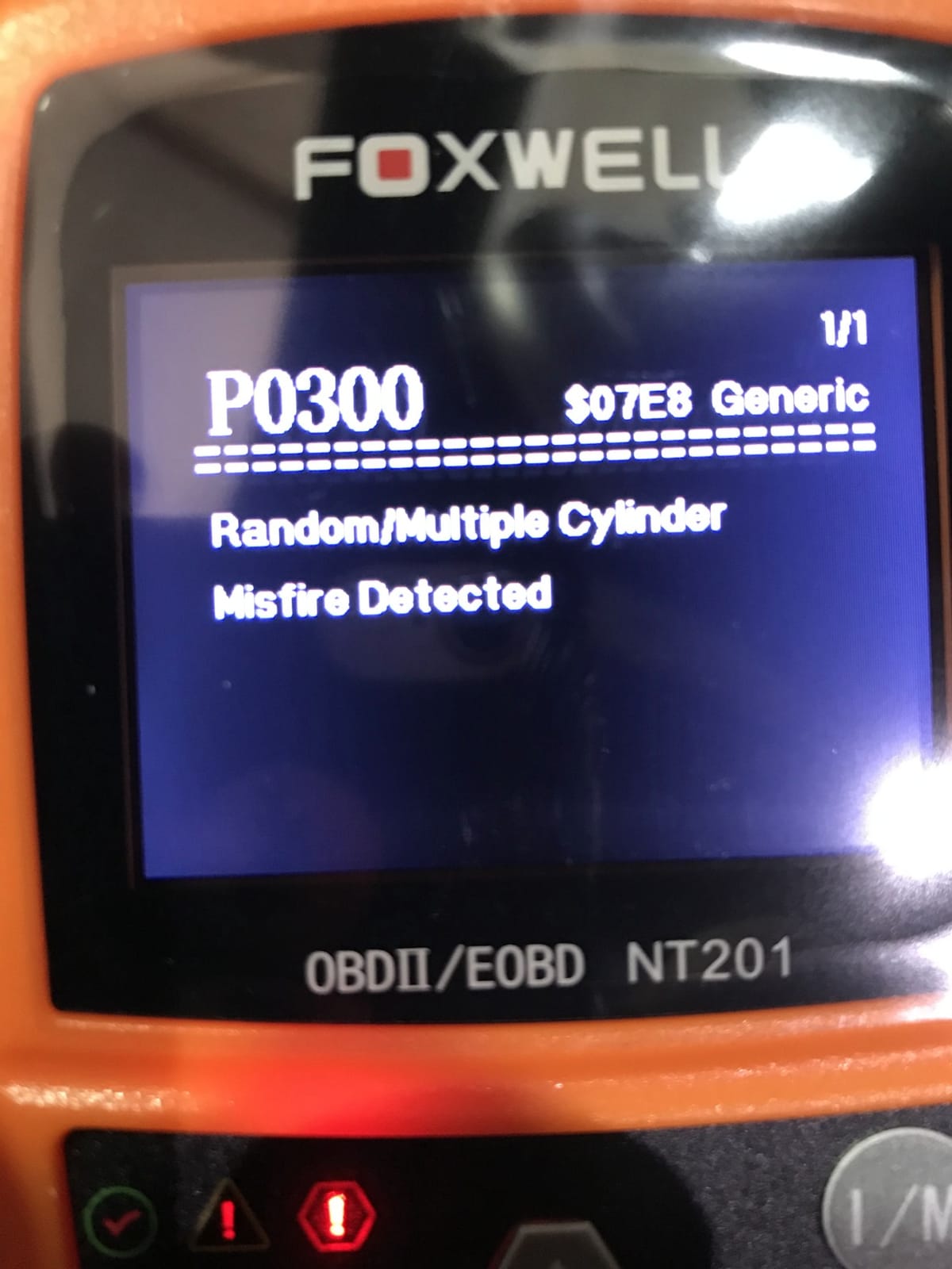 FOXWELL NT201 OBD2 Scanner Engine Code Reader for Cars and Trucks customer photo 2