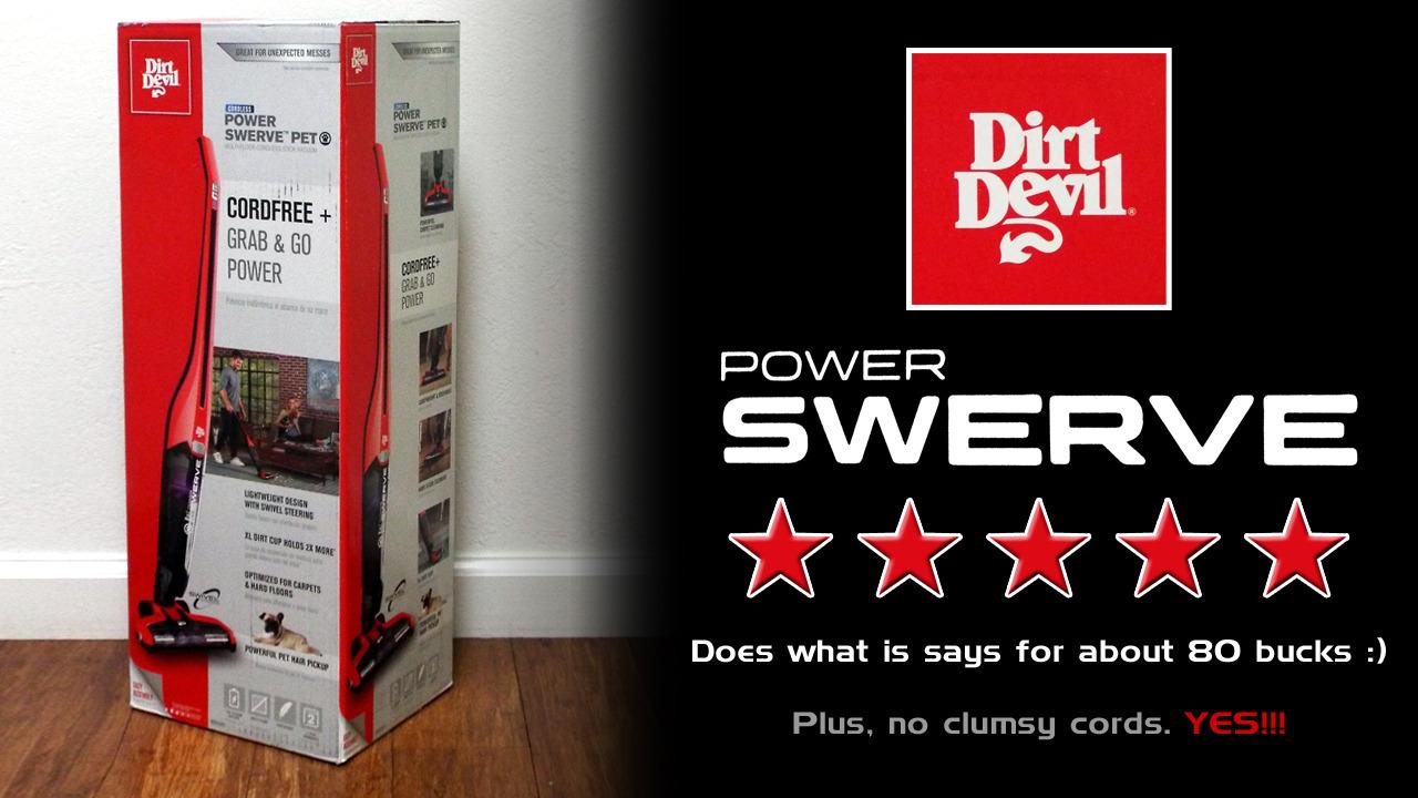 Hoover Dirt Devil Power Swerve Pet Cordless Stick Vacuum, Bagless customer photo 1