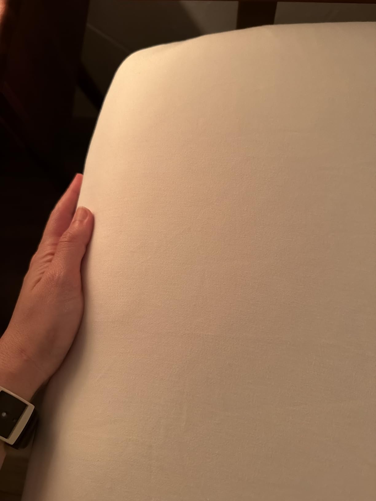 California Design Den Soft 100% Cotton Sateen Queen Bed Sheets Set, White customer photo 1