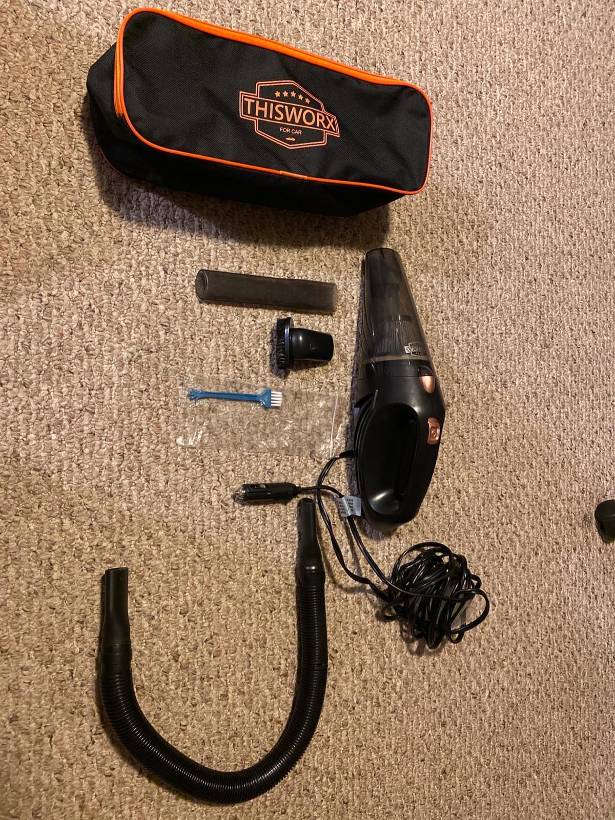 ThisWorx Handheld Car Vacuum, Portable Car Vacuum Cleaner with 16Ft Cord customer photo 2
