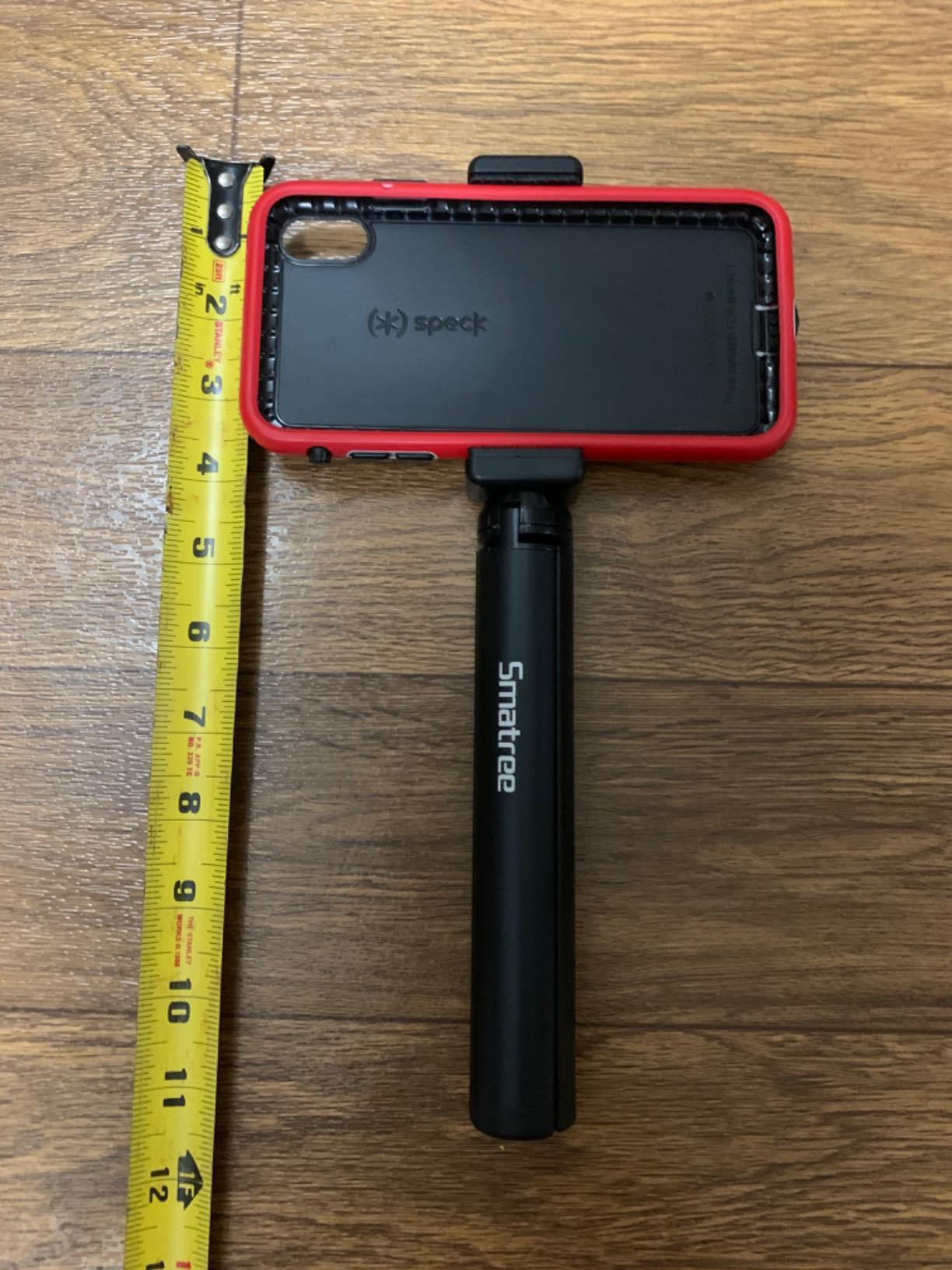 Smatree Telescoping Selfie Stick with Tripod Compatible for Insta360 X5, for GoPro Hero 13/12/11/10/9/8/7/6/5, for OSMO 5 Pro/4/3/Ricoh Theta, Compact Camera and Phone customer photo 2