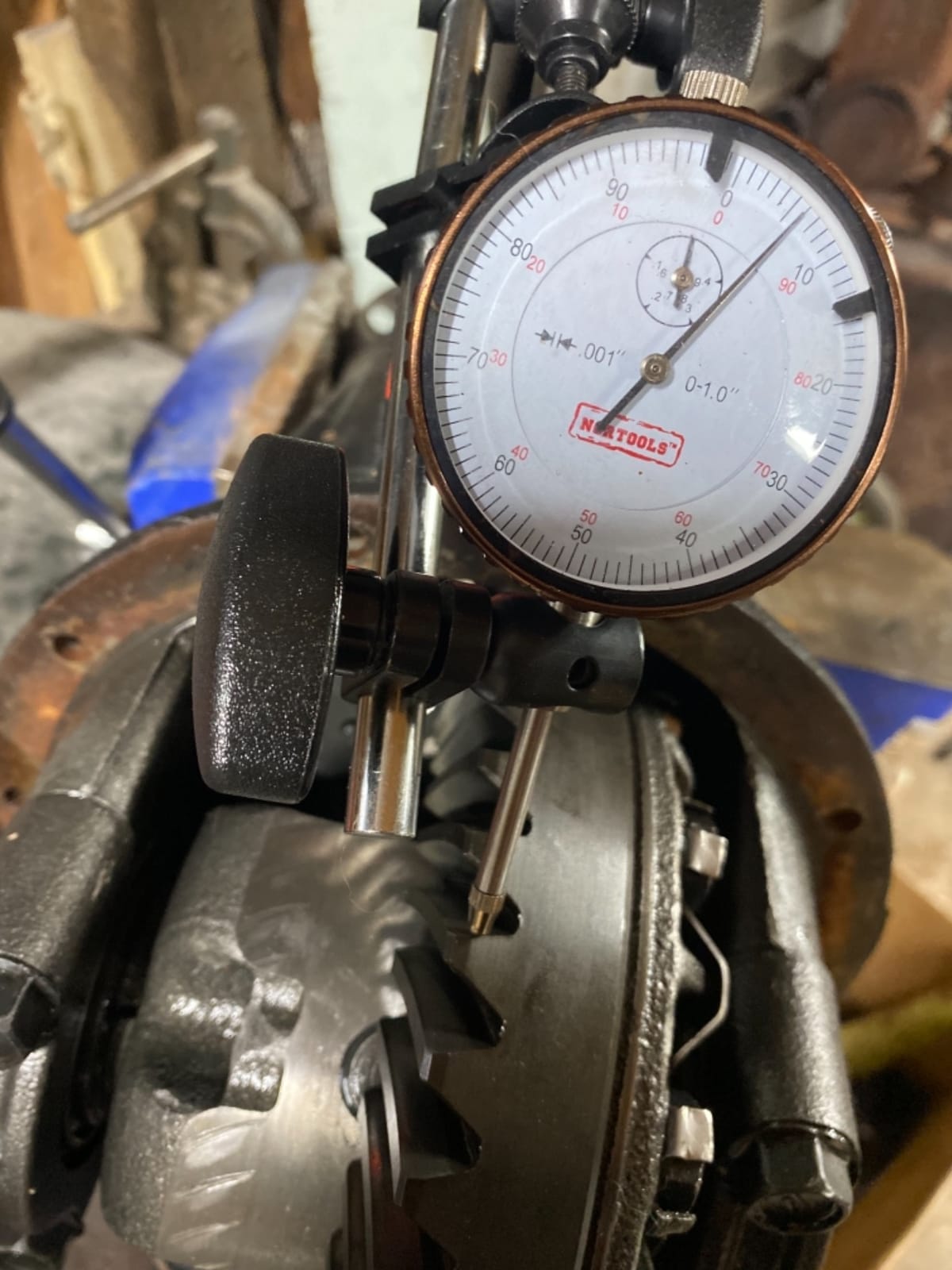 Dial Indicator with Magnetic Base 0-1.0