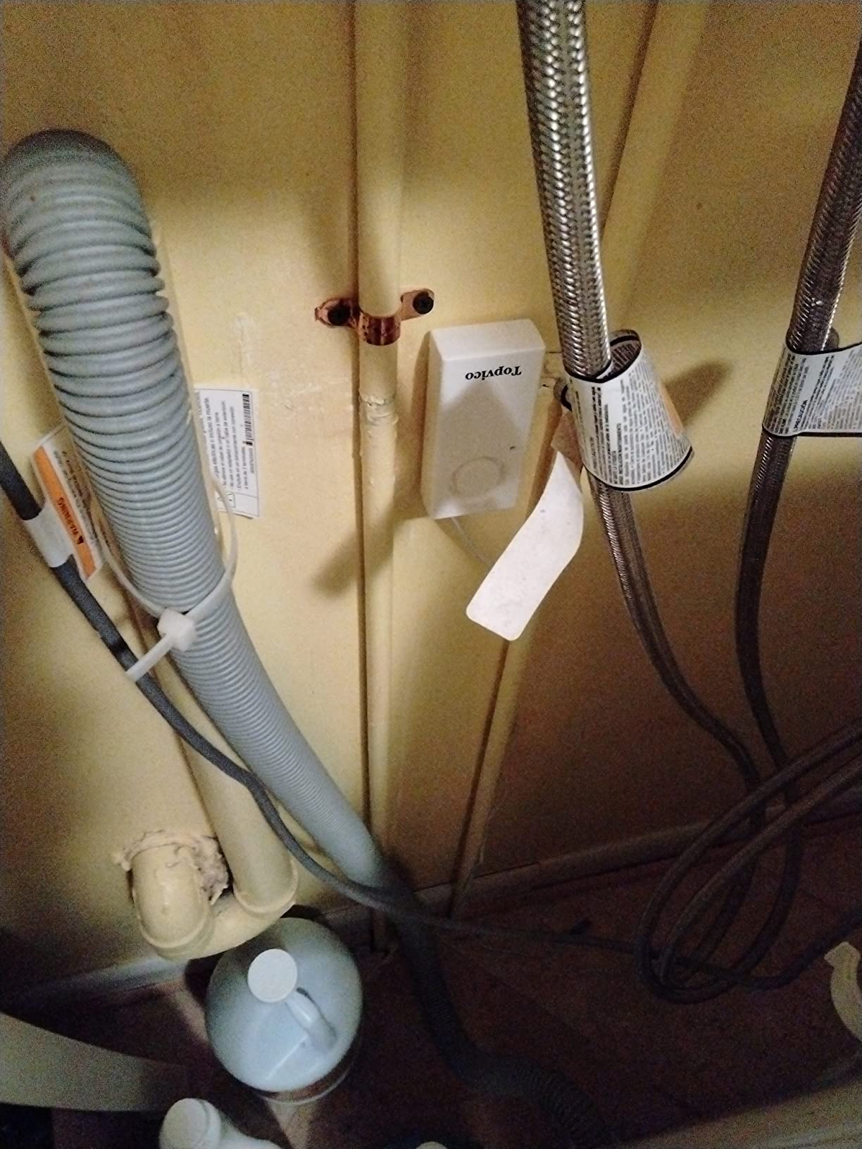 Water Leak Sensor Detector, 120dB, 37.8 Inches Cable, 3 Packs customer photo 2