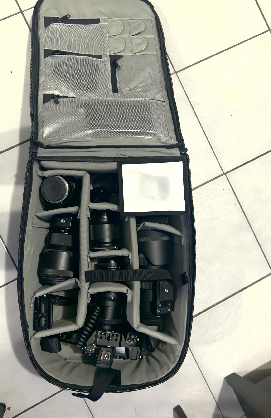 NEEWER Convertible Rolling Camera Backpack for SLR/DSLR and Accessories customer photo 1