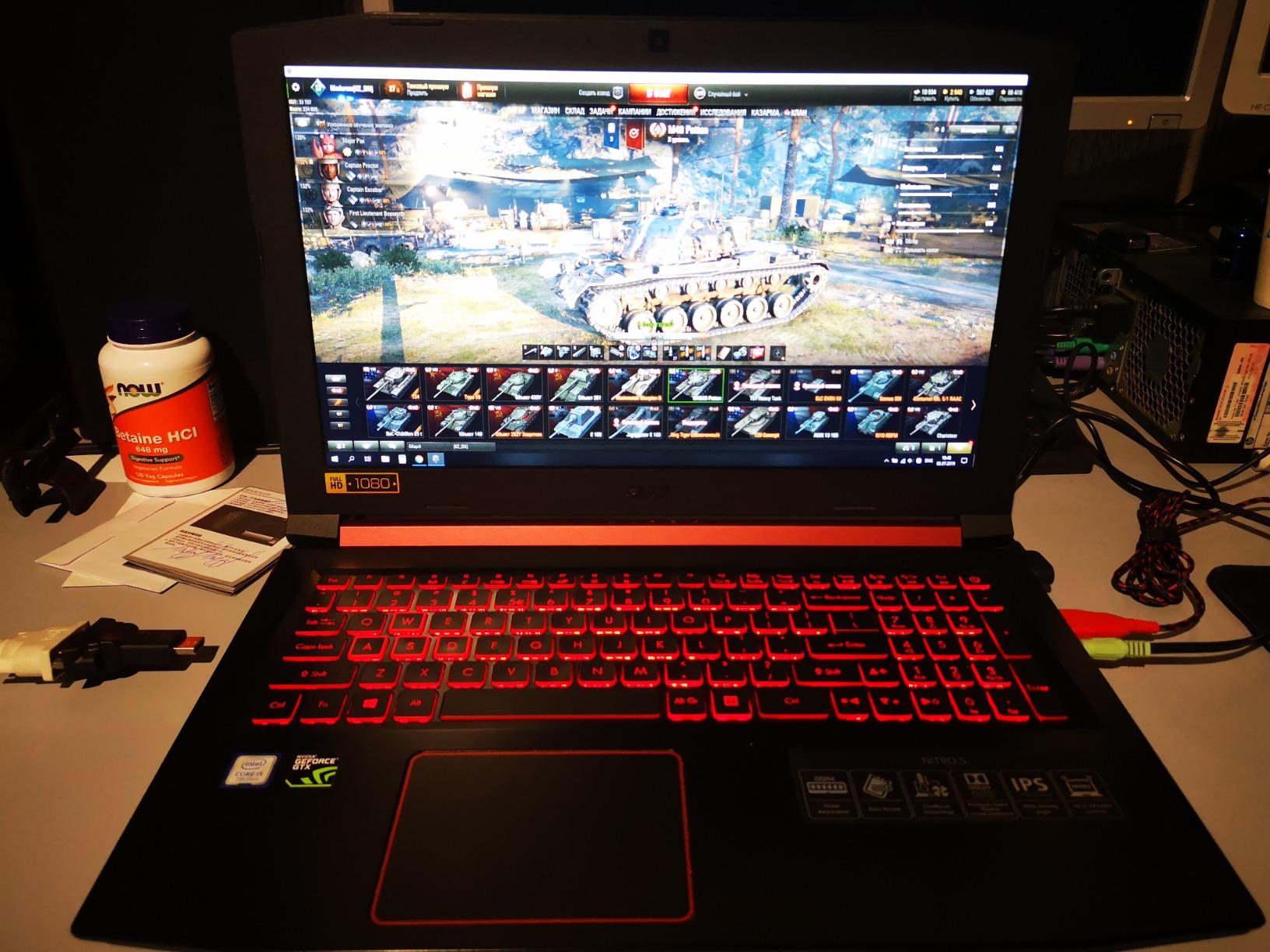 Acer Nitro5 Gaming Laptop PC, Intel 7th Generation Duo Core Core i5-7300HQ, NVIDIA GeForce Dedicated GTX 1050 Ti GDDR5 4GB VRAM, 15.6 inch Full HD 1080P, 8GB DDR4 Memory, 256GB SSD customer photo 2