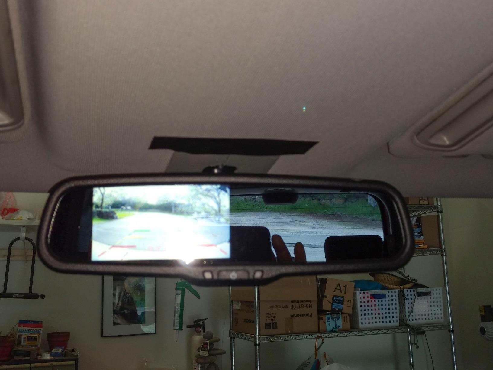 AUTO-VOX OEM Rear View Mirror Camera with 4.3” Monitor: Super Night Vision customer photo 2