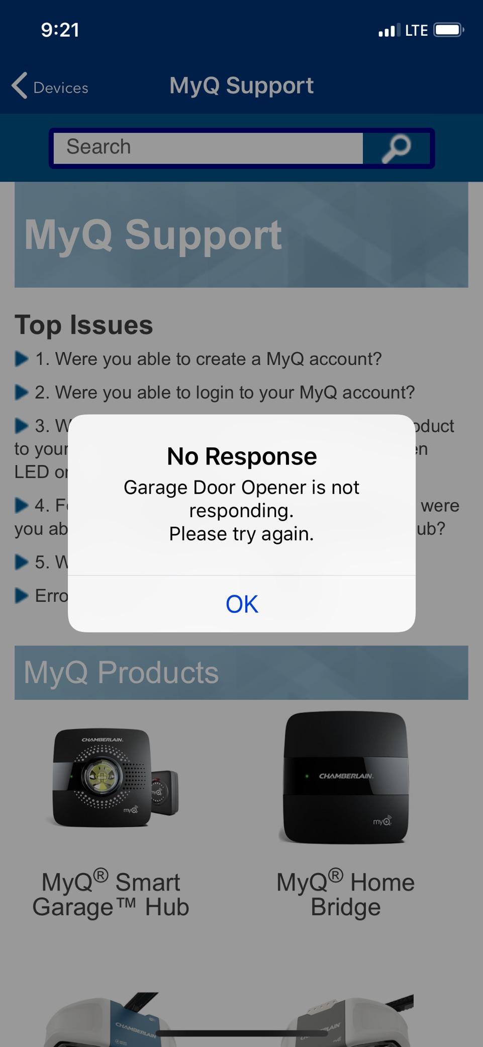 Chamberlain MyQ Smart Garage Hub - Wi-Fi enabled Garage Hub with Smartphone Control, Model MYQ-G0301, Old Version, Black customer photo 1