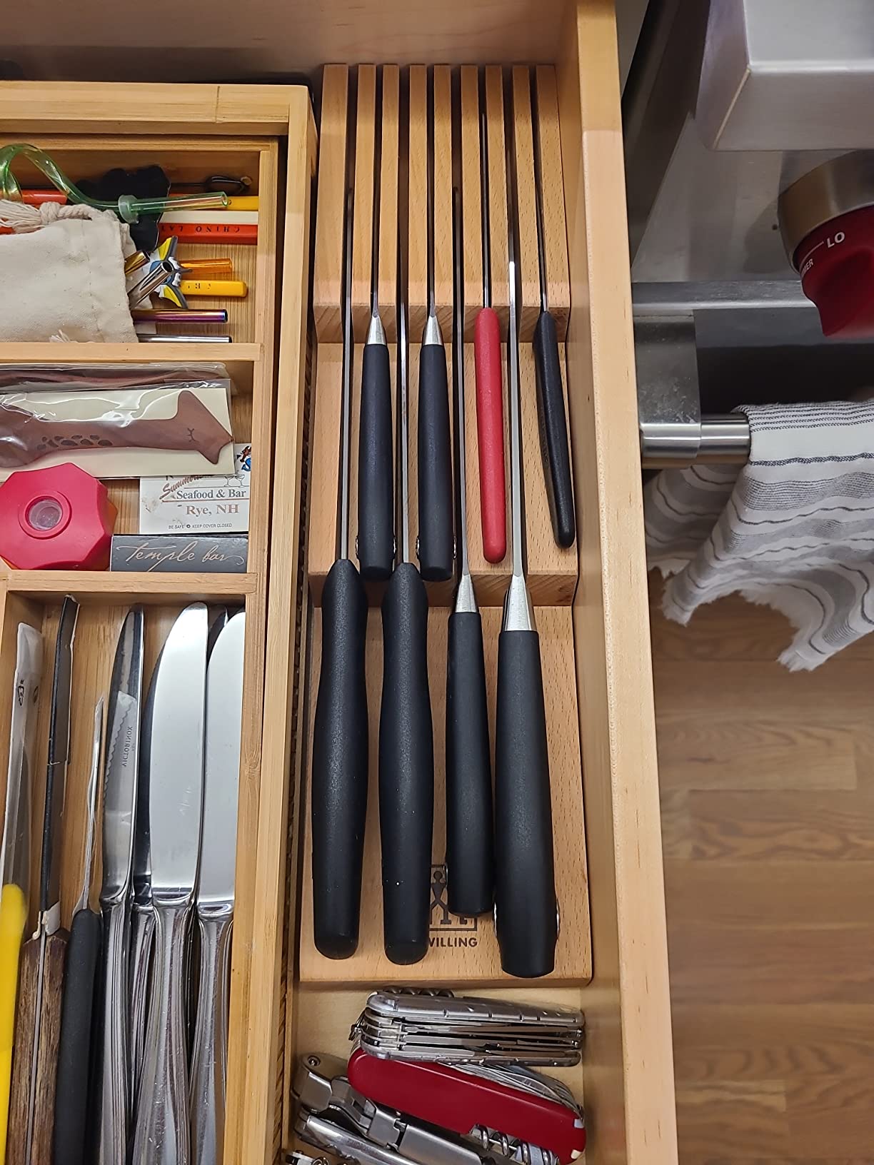 Zwilling 8-Slot In Drawer Knife Block, Beechwood customer photo 1