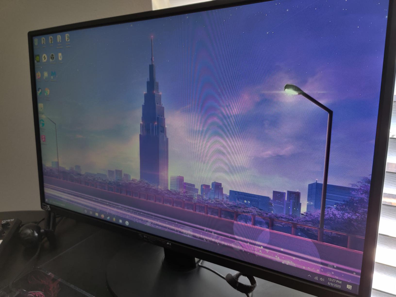 Sceptre 24-inch Prime Monitor Thin 1080p LED Monitor 99% sRGB 2x HDMI VGA Build-in Speakers, Machine Black (E248W-19203R 2025 Series) | Thin 1080p LED 99% sRGB 2x HDMI VGA Build-in Speakers, Machine Black (Series) customer photo 1
