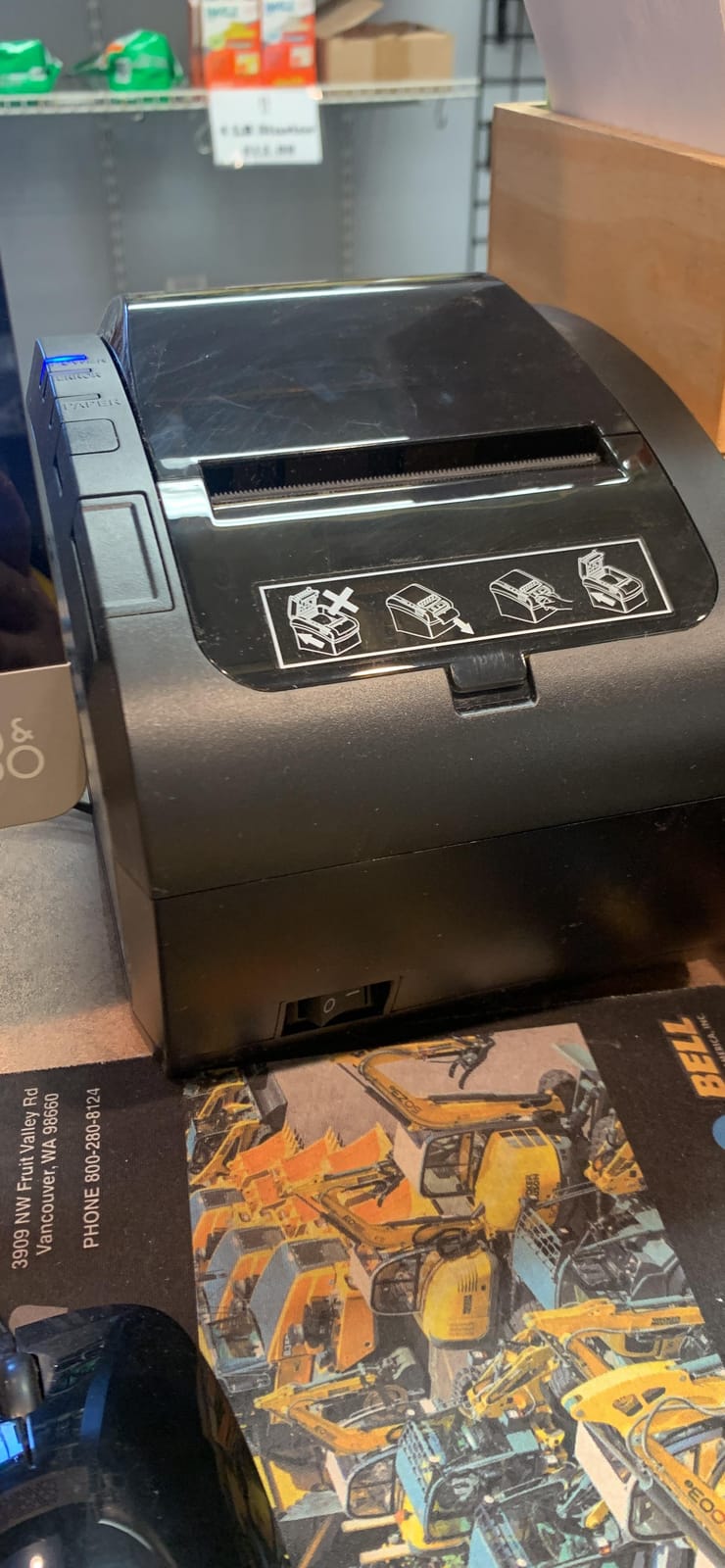 MUNBYN Thermal Receipt Printer ITPP047 80mm USB Ethernet POS Auto Cutter customer photo 2